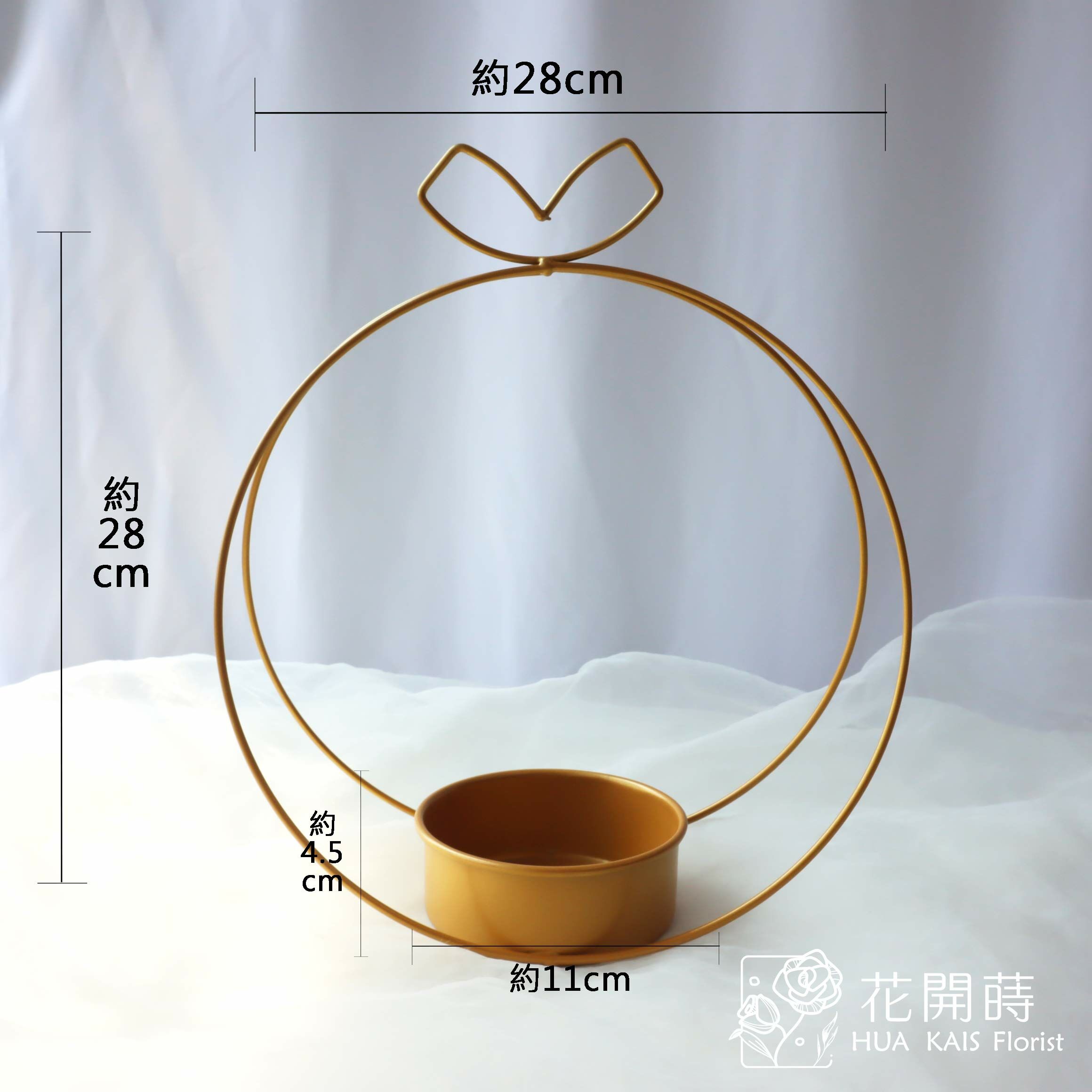 鐵藝盆器|圓形盆器