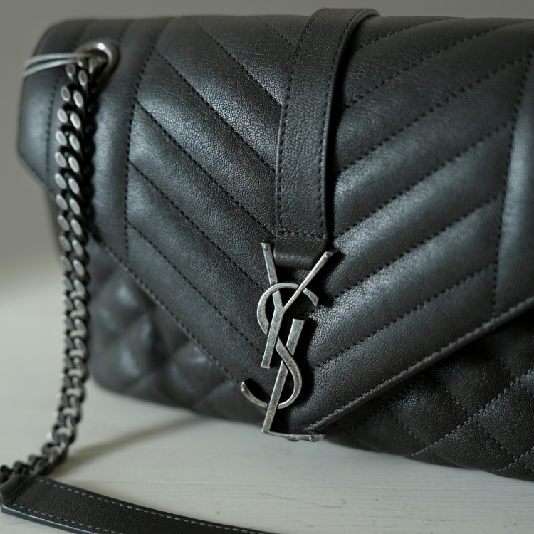 YSL 翻蓋鏈條信封包