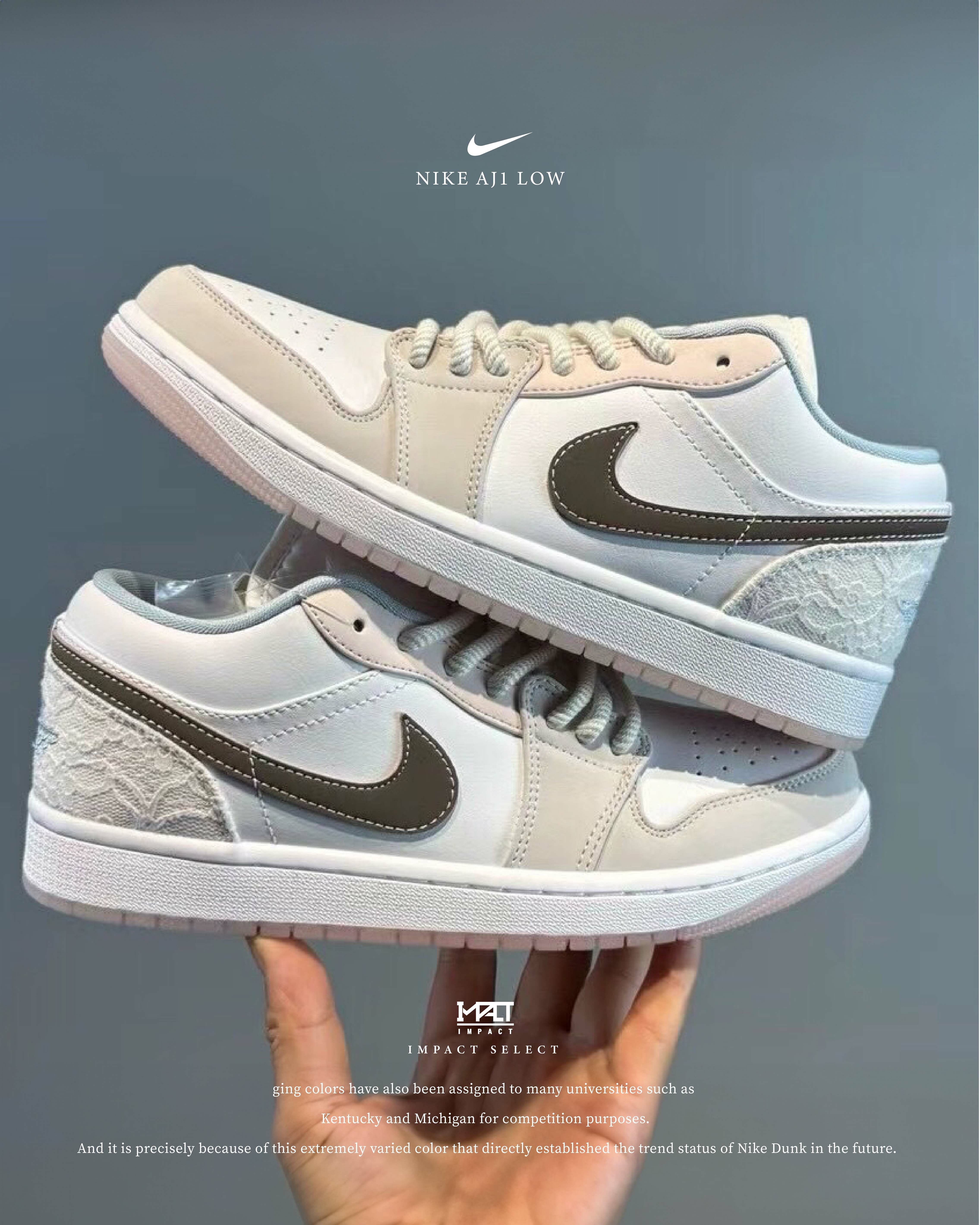 Nike Air Jordan 1 Low  珊瑚礁 珊瑚粉 蕾絲 海洋 果凍底 女款 IB8859-101