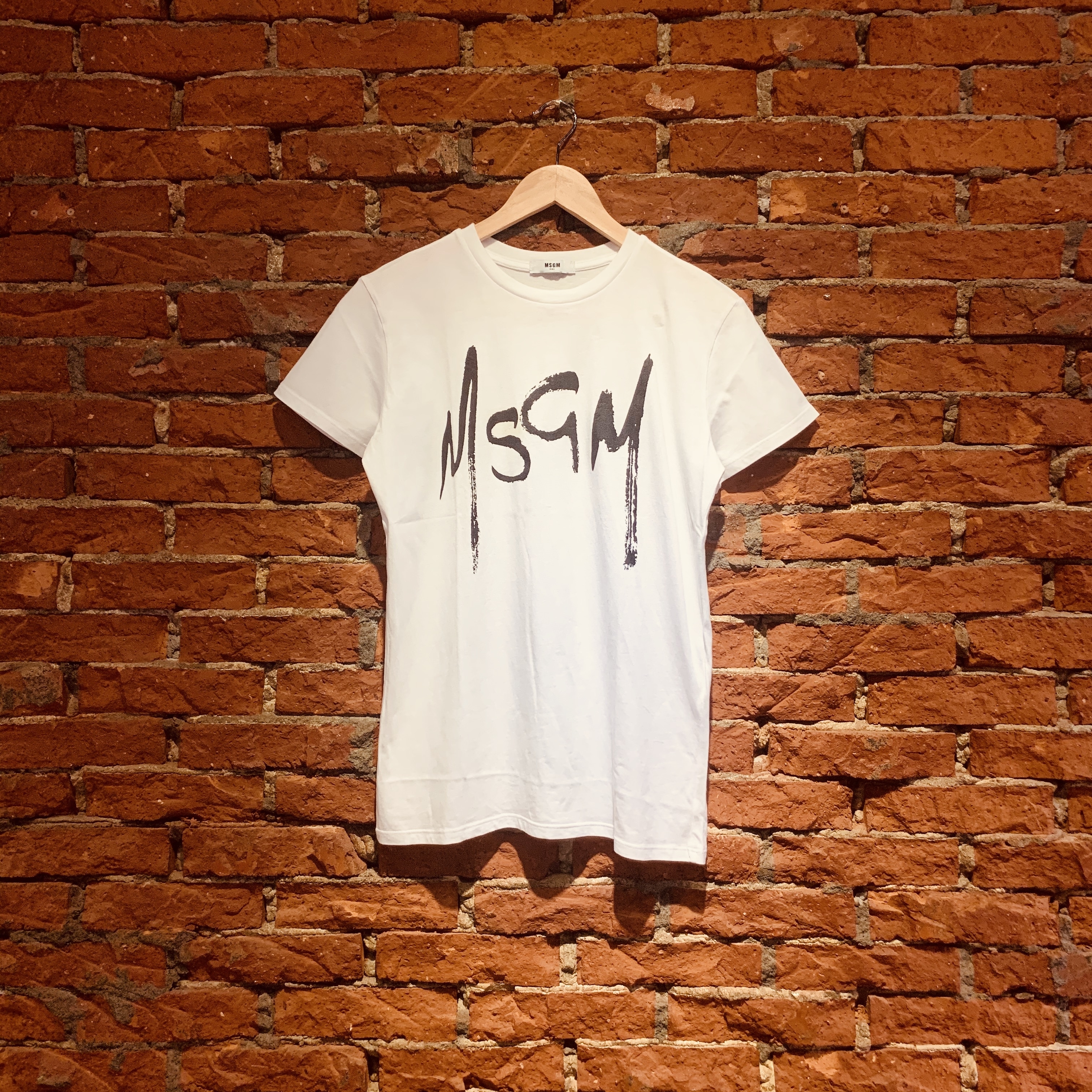 MSGM Spray Logo T-Shirt (Kids) SIZE F