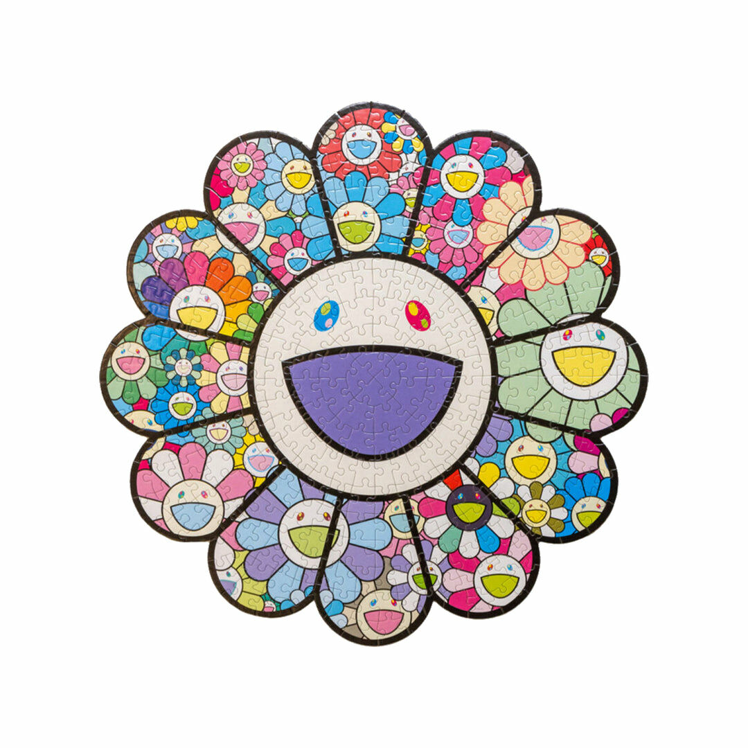 2025SS 村上隆 Jigsaw Puzzle Yonaguni 花朵 拼圖 可裱框 限量 現貨