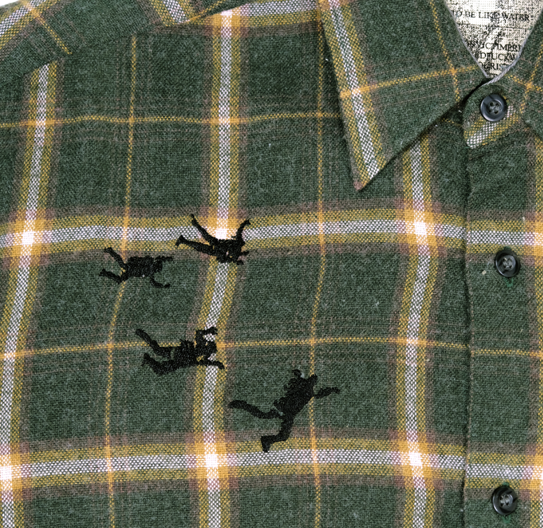 BASKETCASE GALLERY PARACHUTE ネルシャツ BASKETCASE GALLERY】PARACHUTE FLANNEL