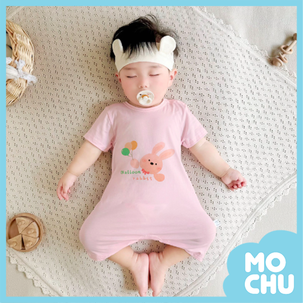 氣球兔短袖連身衣