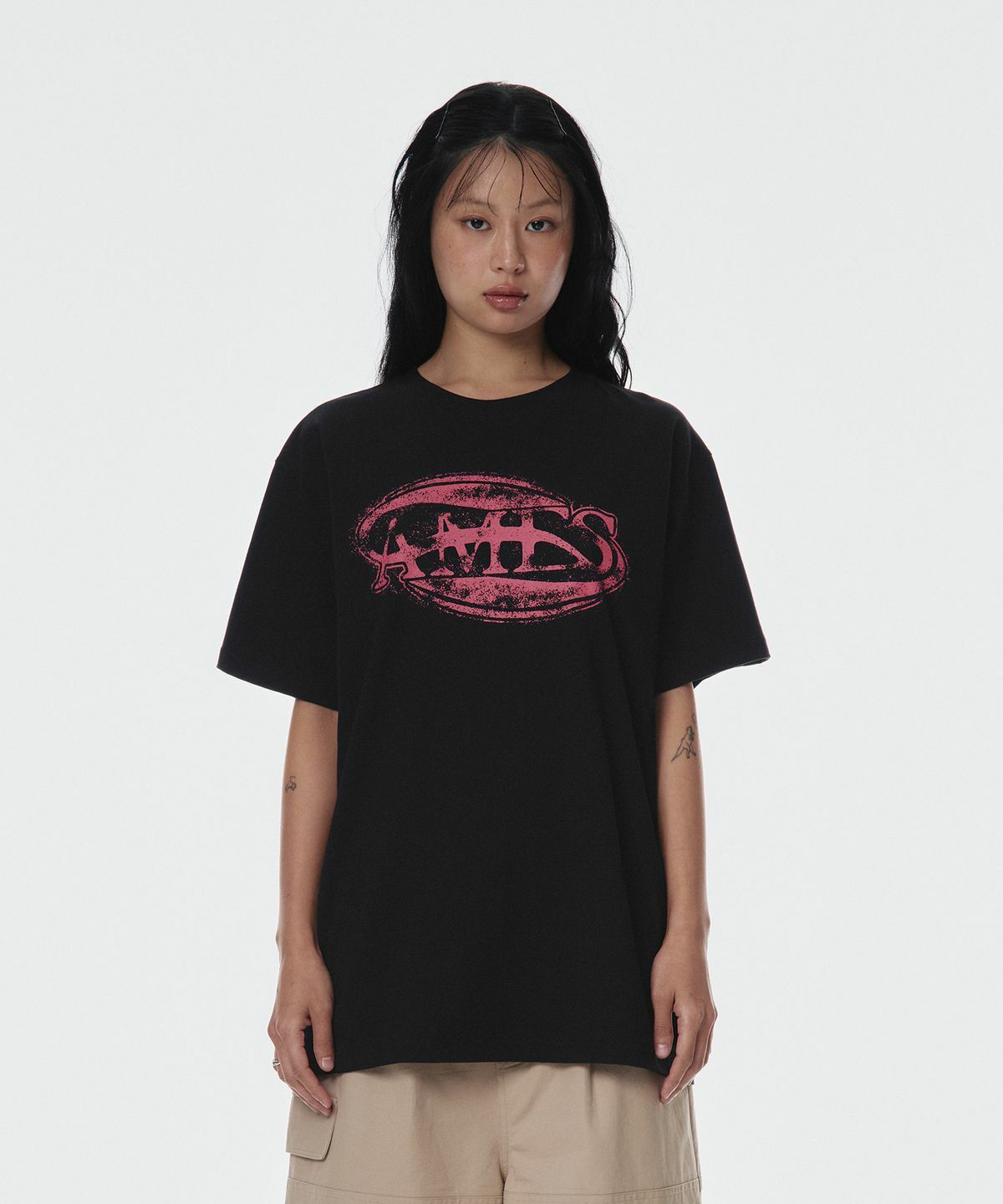 AMES WORLDWIDE CIRCLE LOGO TEE
