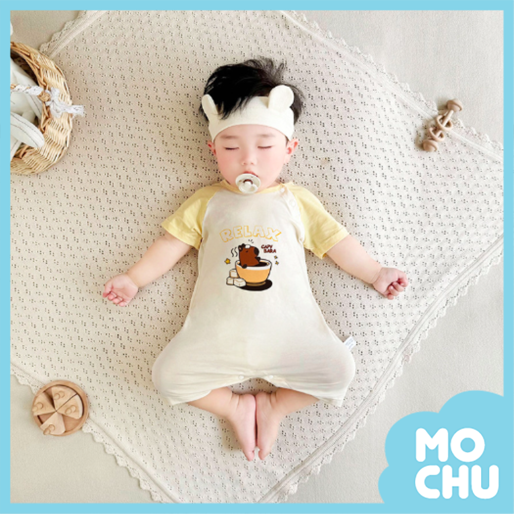 溫泉豚短袖連身衣