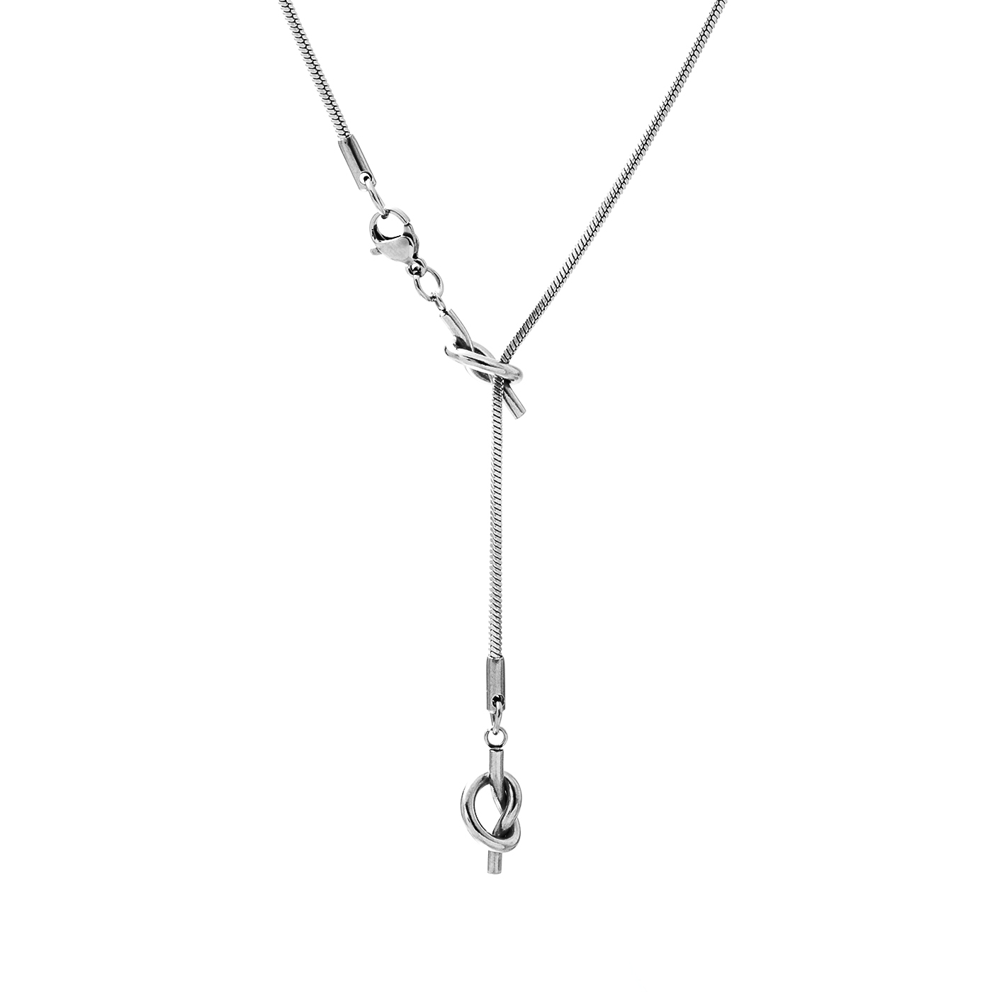 鋼飾,單結,長項鍊,雙層項鍊,平價飾品