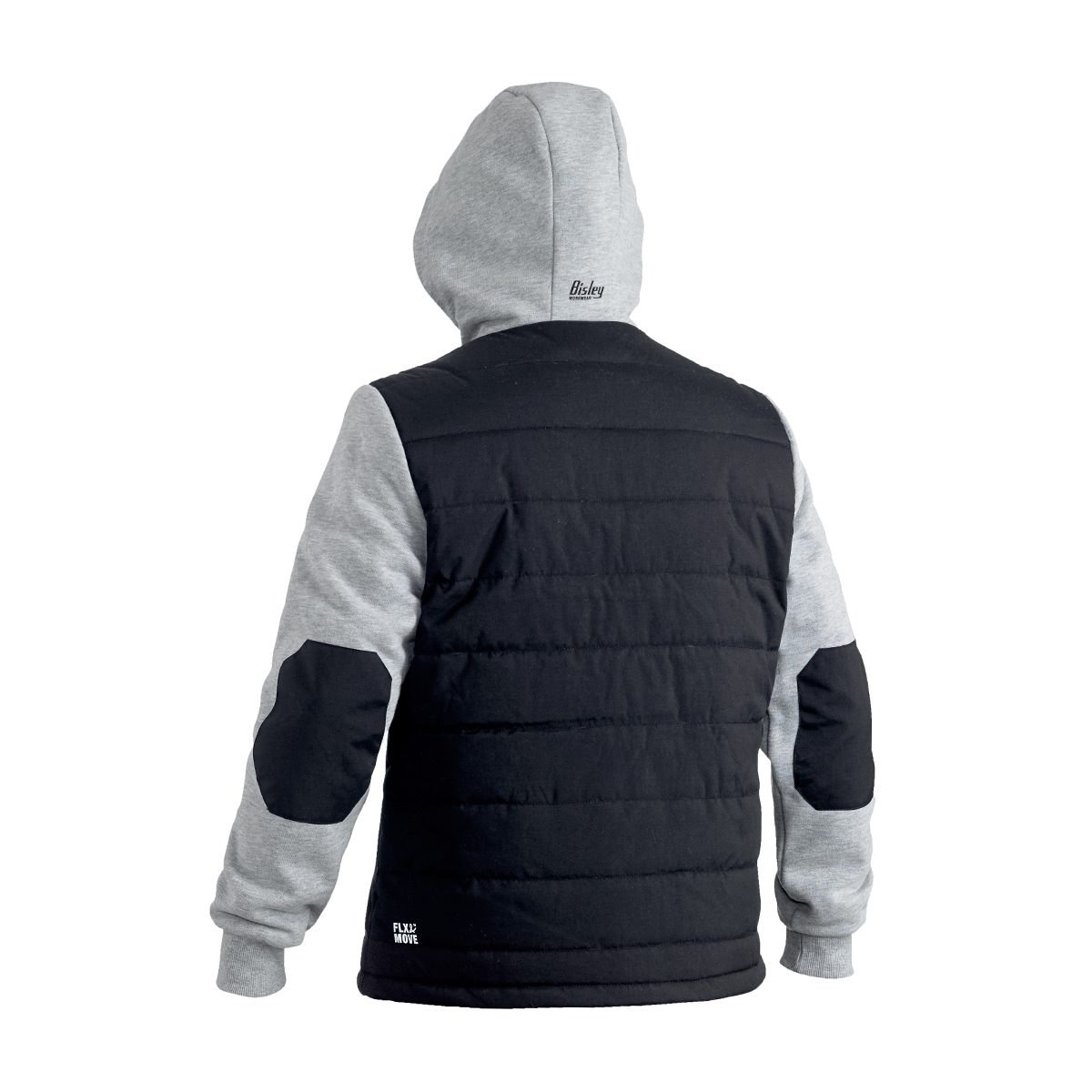 BJ6944 雙色帶帽工作外套