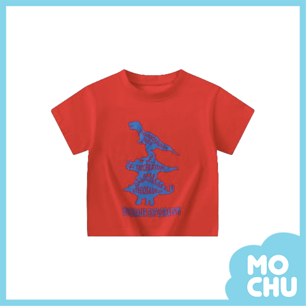 恐龍疊高高短袖上衣(六色)