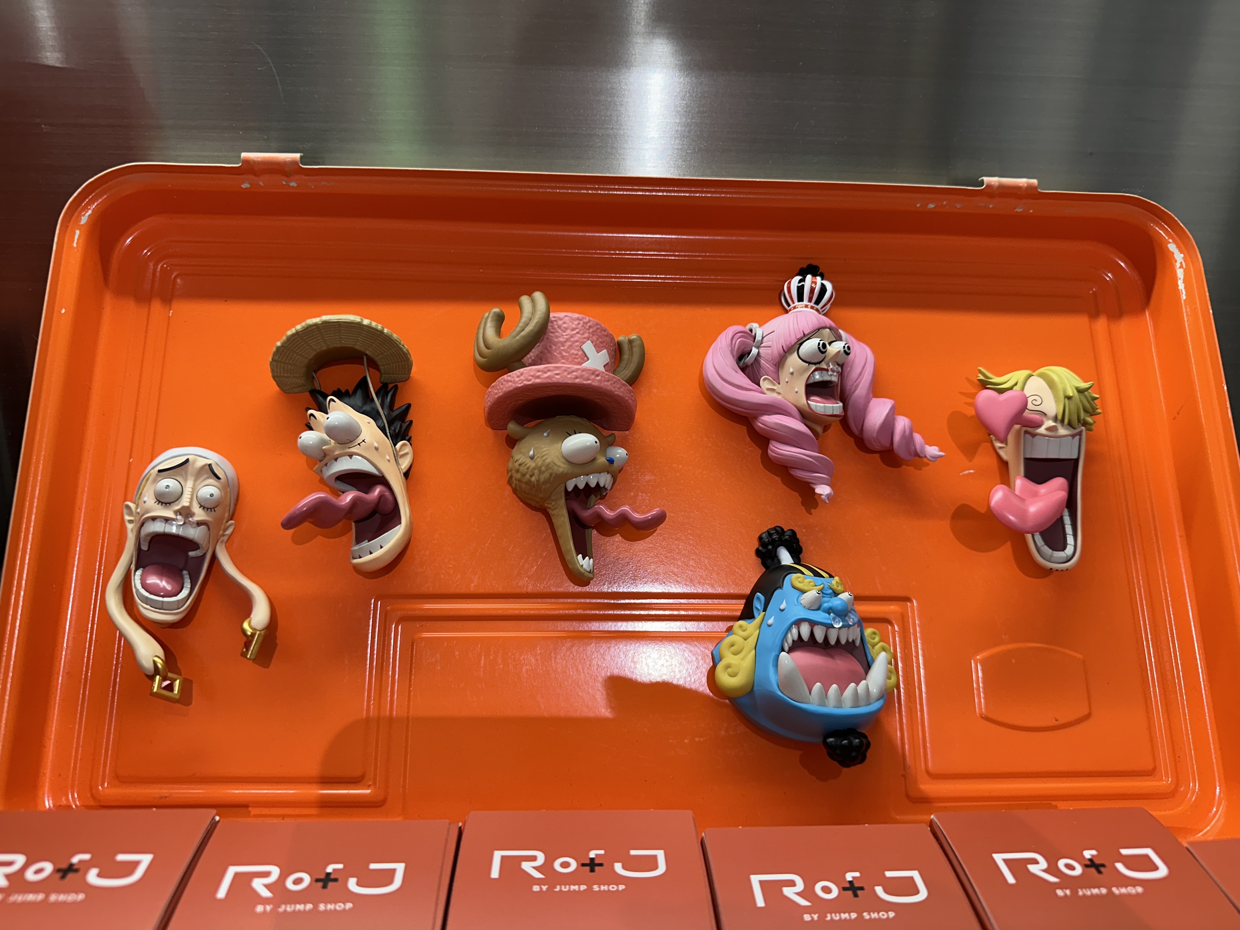 【現貨】海賊王 驚嚇系列立體磁鐵盲盒