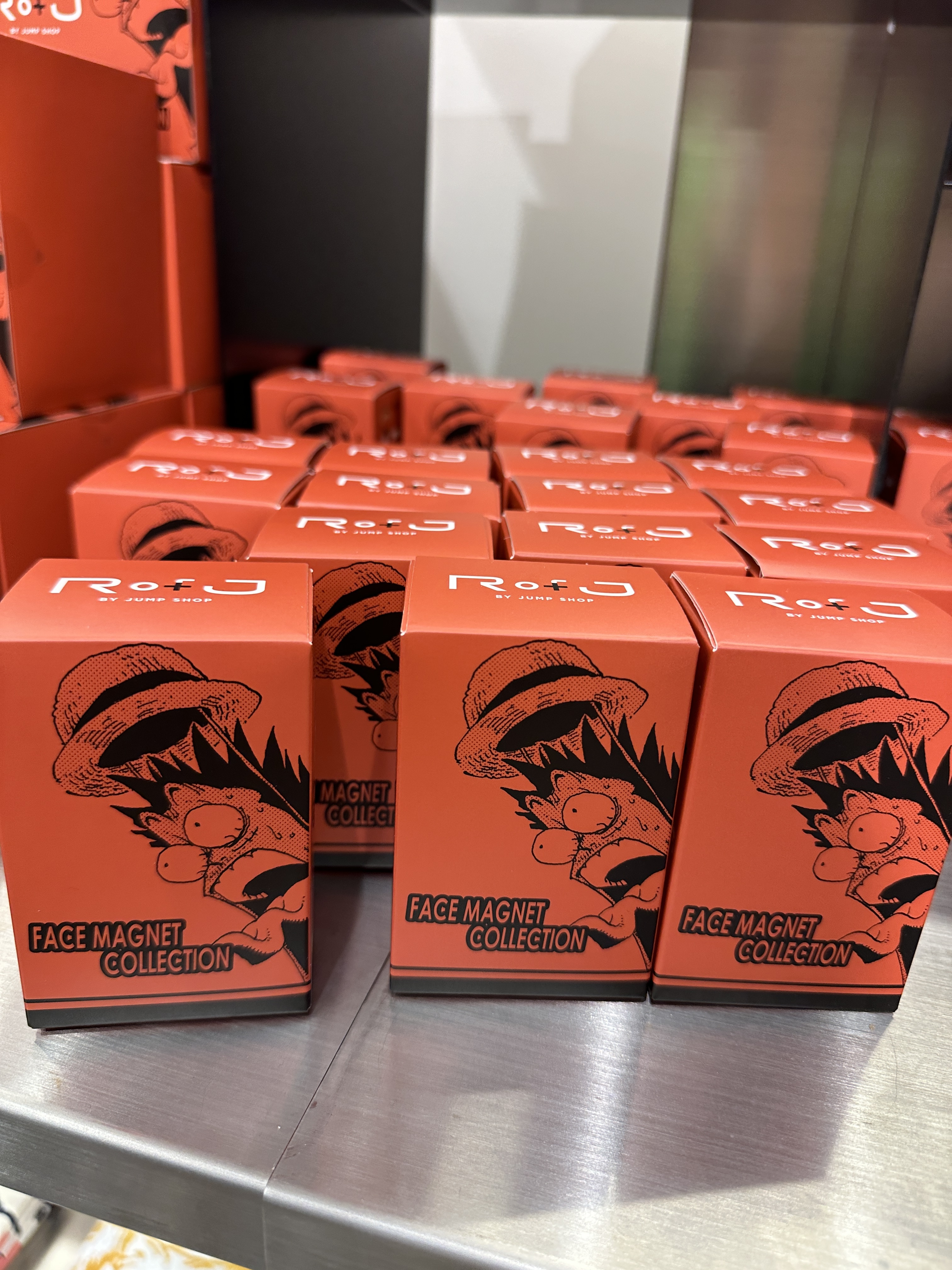 【現貨】海賊王 驚嚇系列立體磁鐵盲盒