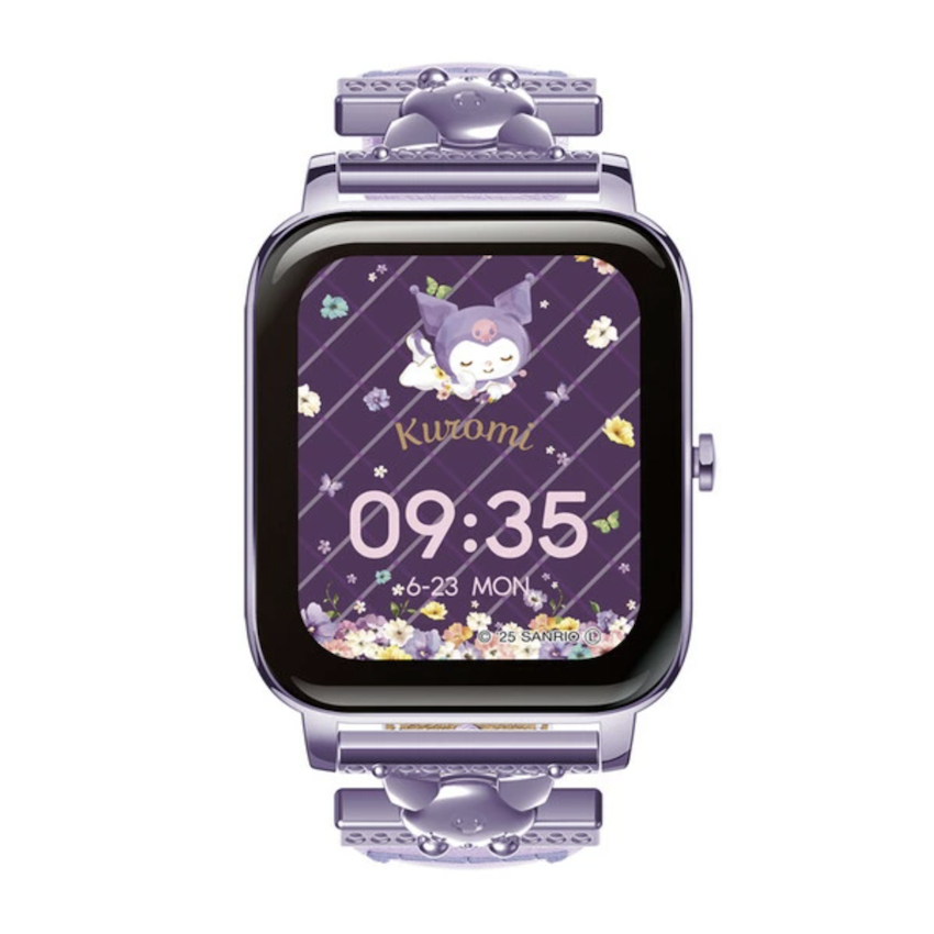日本新版 Sanrio 兒童智能手錶 (可接駁智能電話) - Kuromi