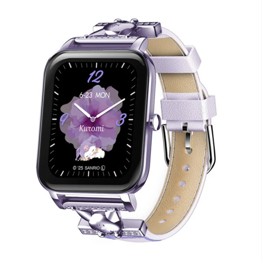 日本新版 Sanrio 兒童智能手錶 (可接駁智能電話) - Kuromi