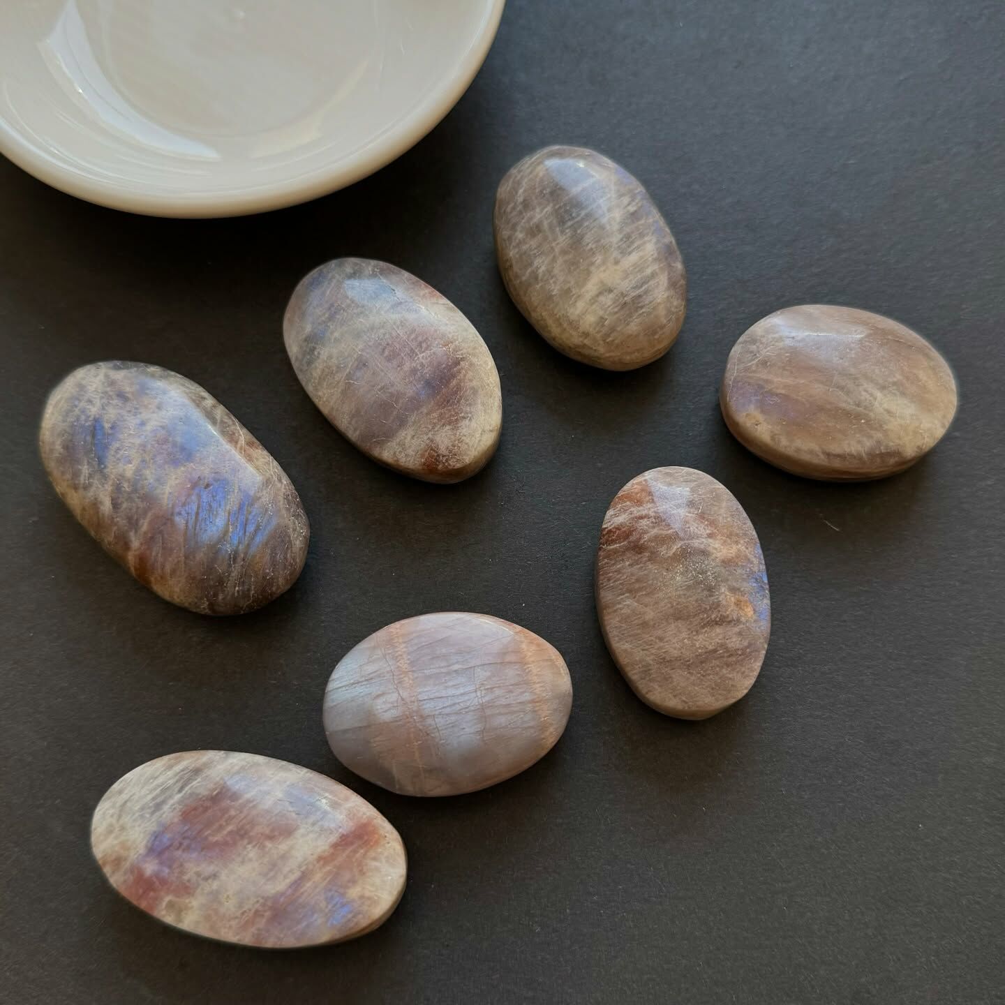 [原石] 日月同輝石（月光石共生太陽石）