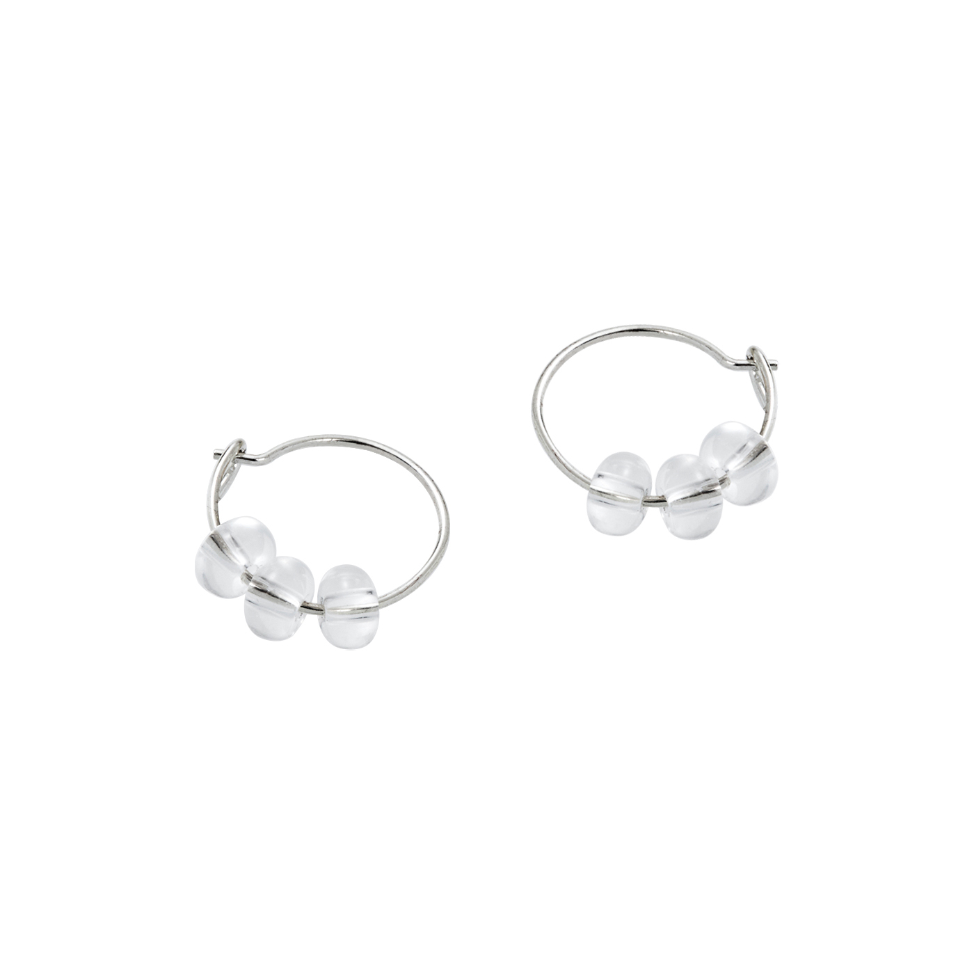 韓國,透明,圈圈耳環,平價飾品