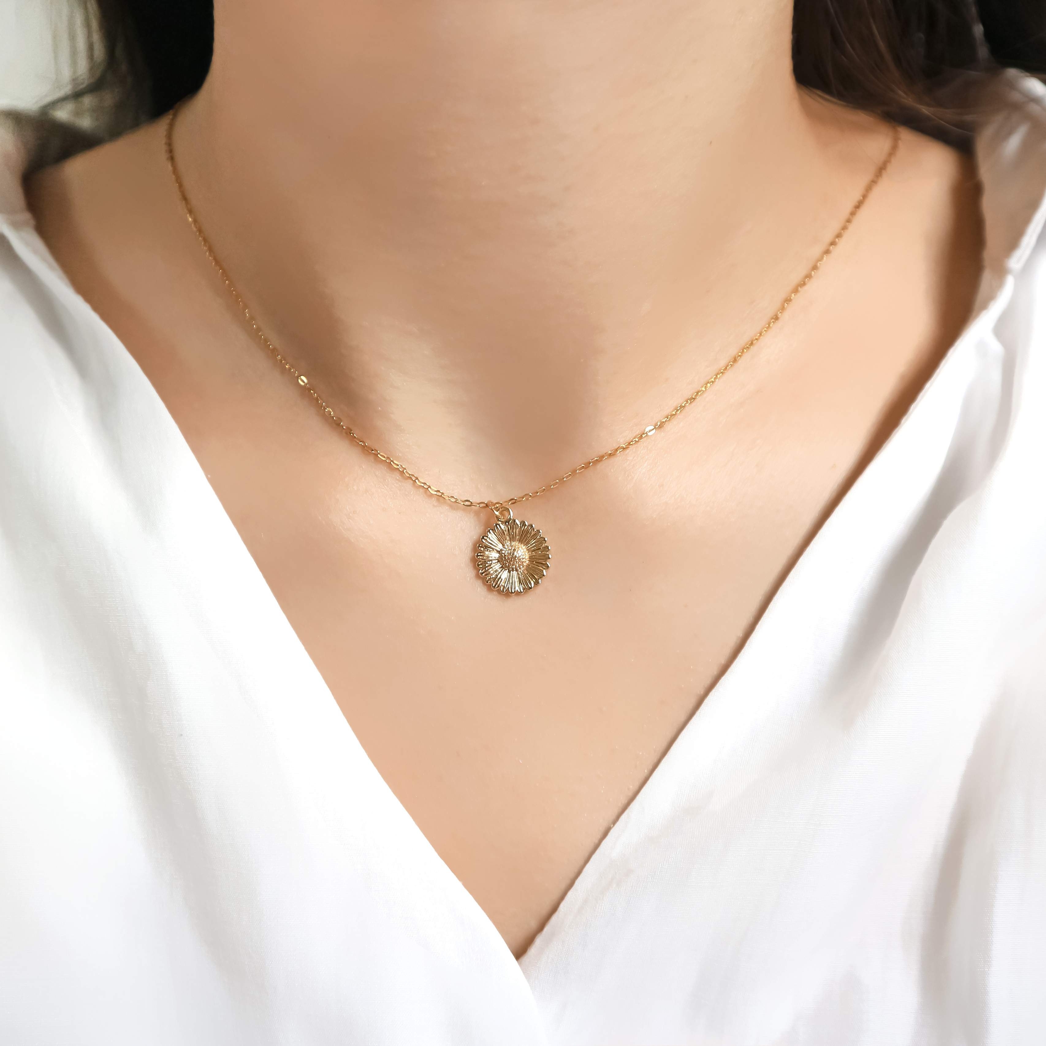 向日葵項鍊