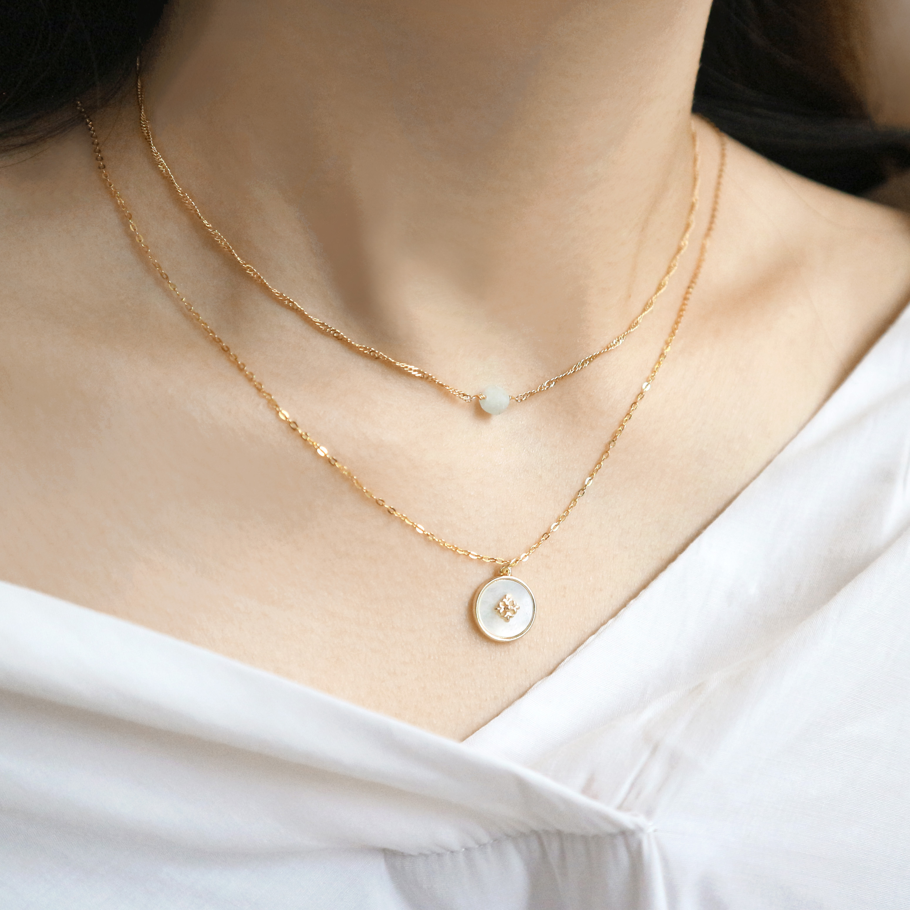 托斯卡尼的夏日 疊戴項鍊