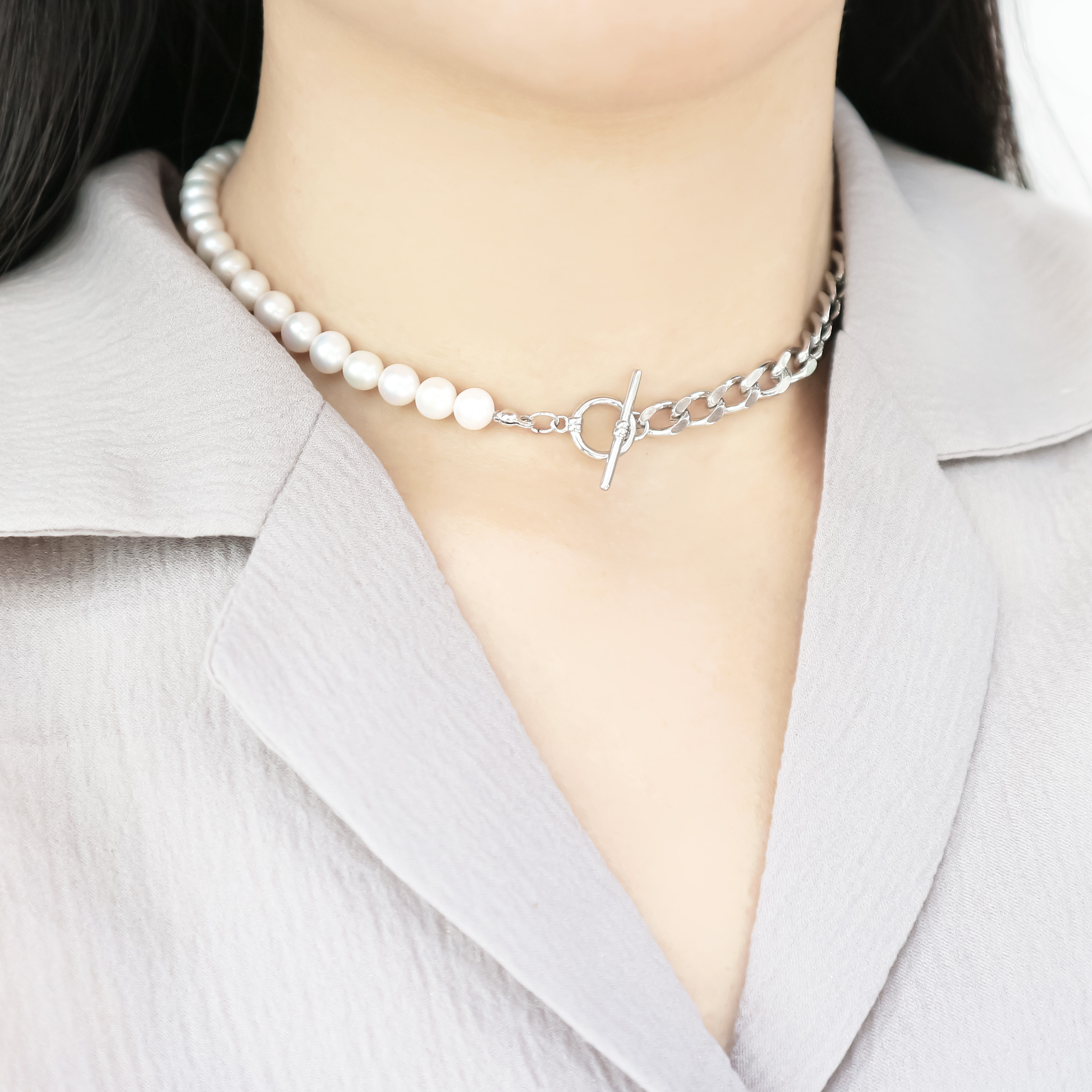 Two Worlds 項鍊-醫療鋼款