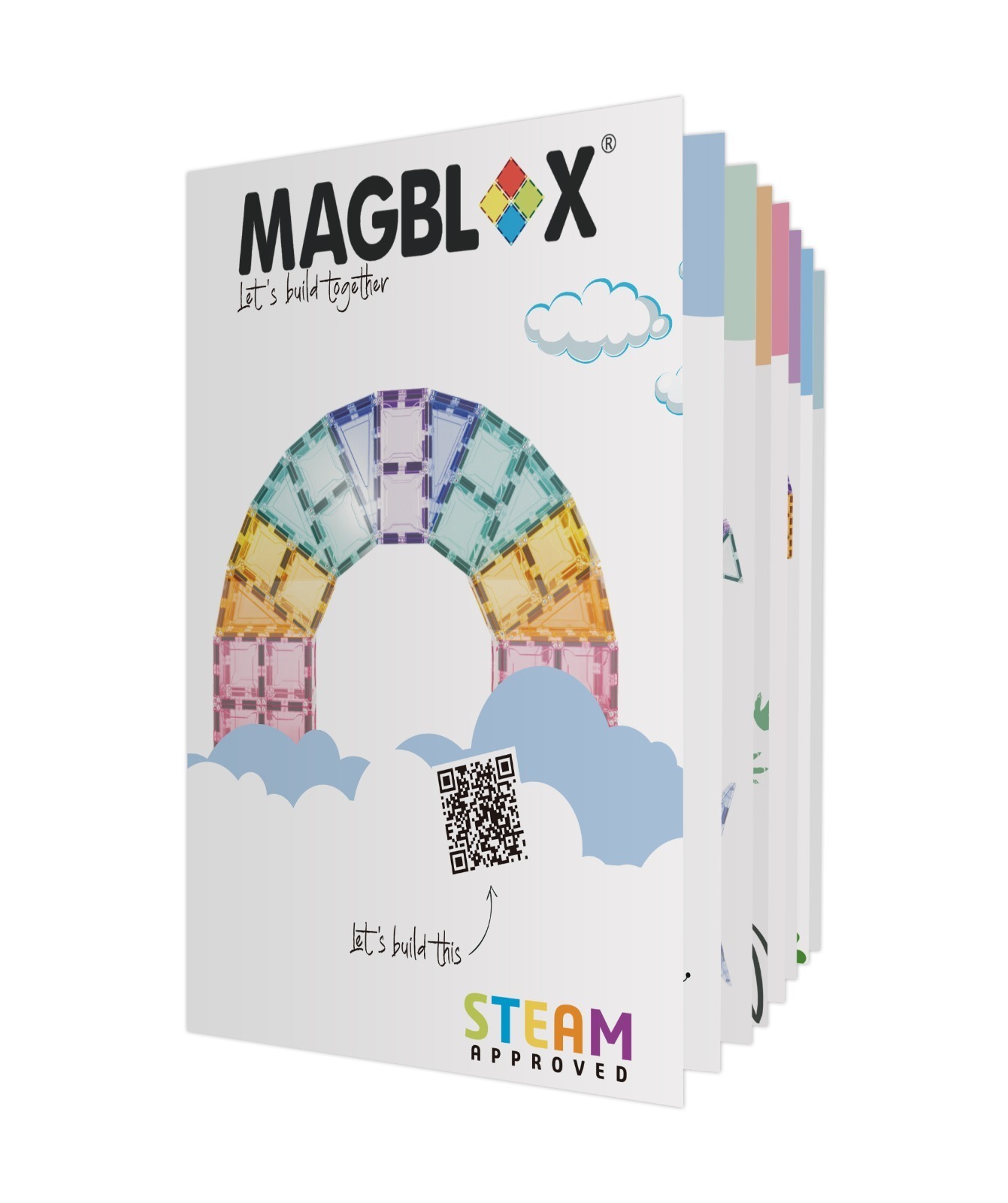 MAGBLOX 美學磁力片粉彩經典組 102 pcs
