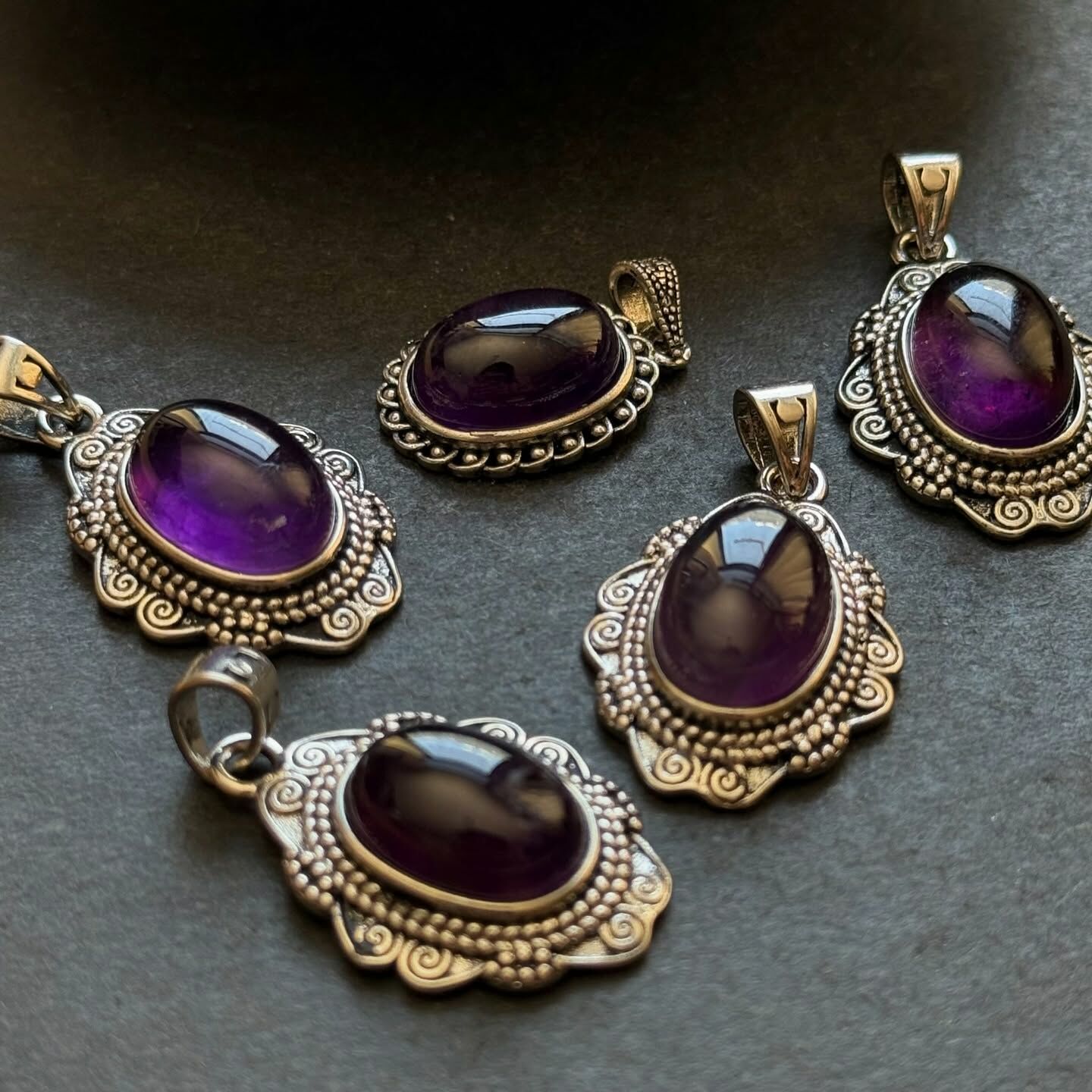 [原石] 烏拉圭紫水晶 項鏈吊墜