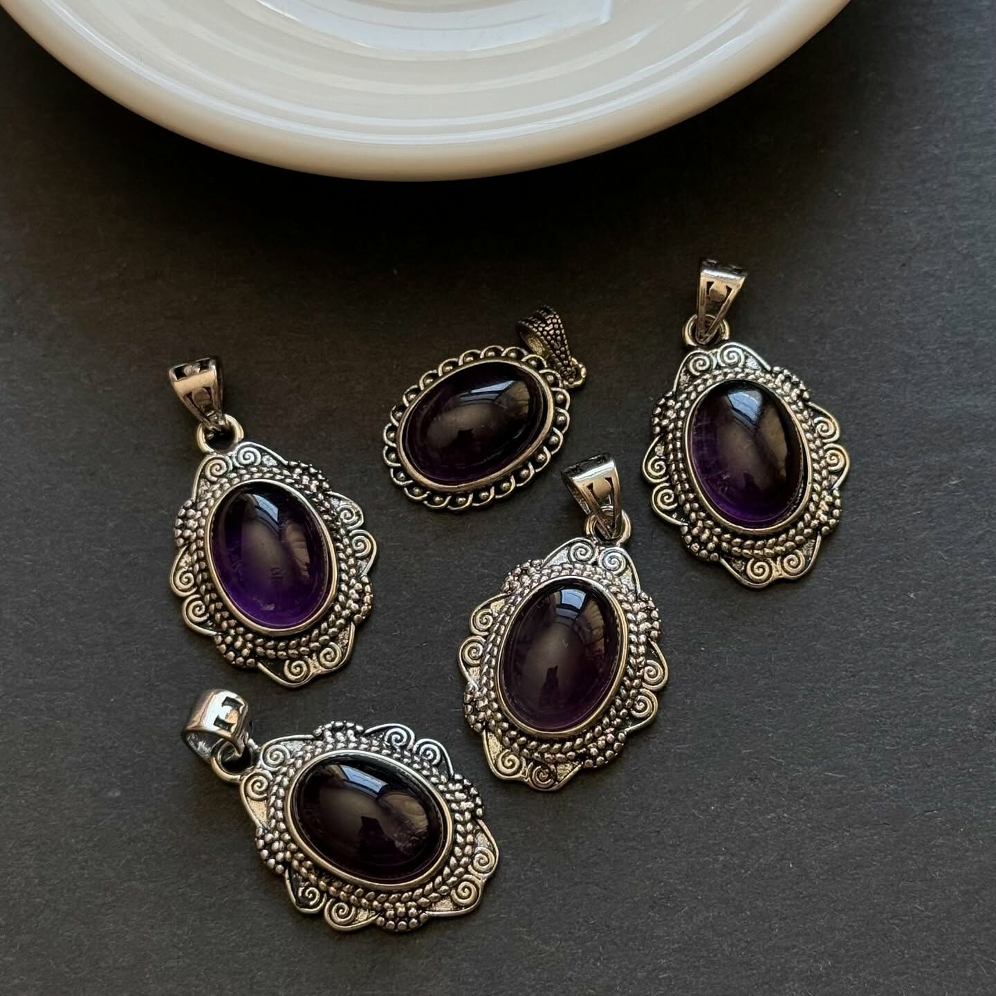 [原石] 烏拉圭紫水晶 項鏈吊墜