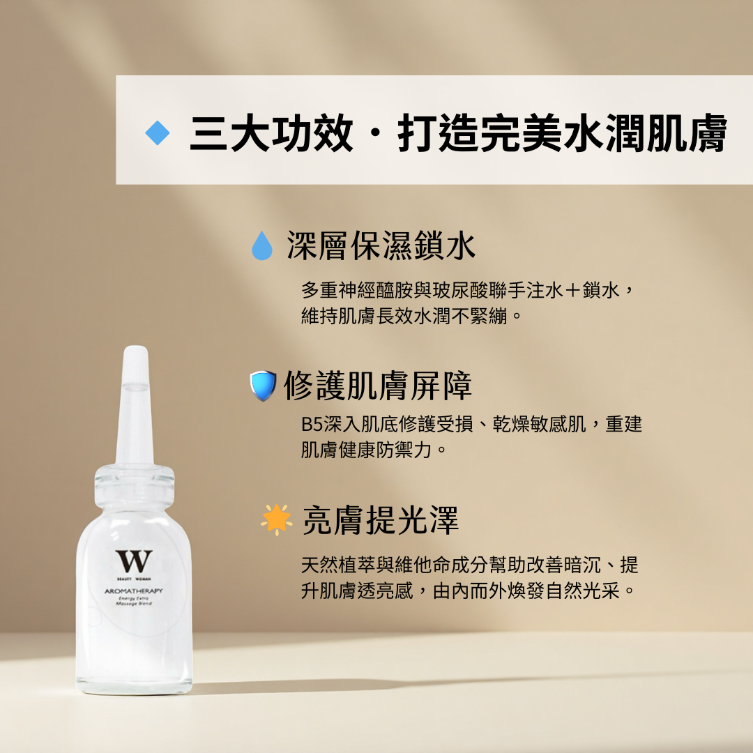 鎖水保溼B5神經醯胺導入精華