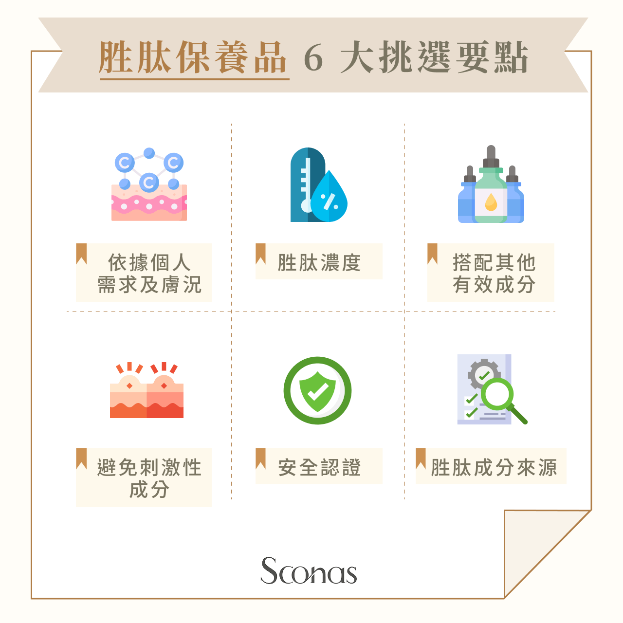 胜肽保養品 6 大挑選要點