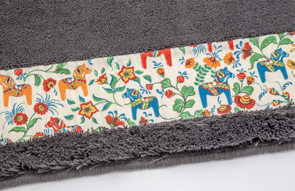 《HASHIZUME》日本製北歐風幸運馬廚房地墊