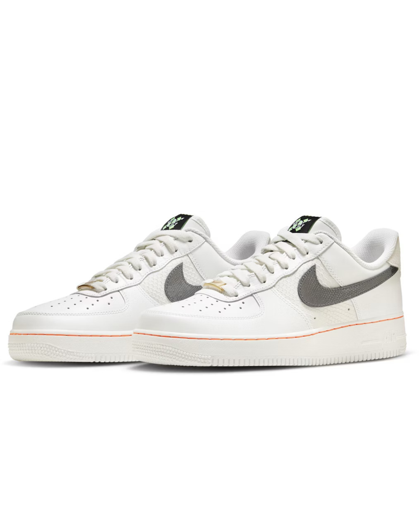Nike Air Force 1  灰 白  蛇紋 男款 FN8892-191