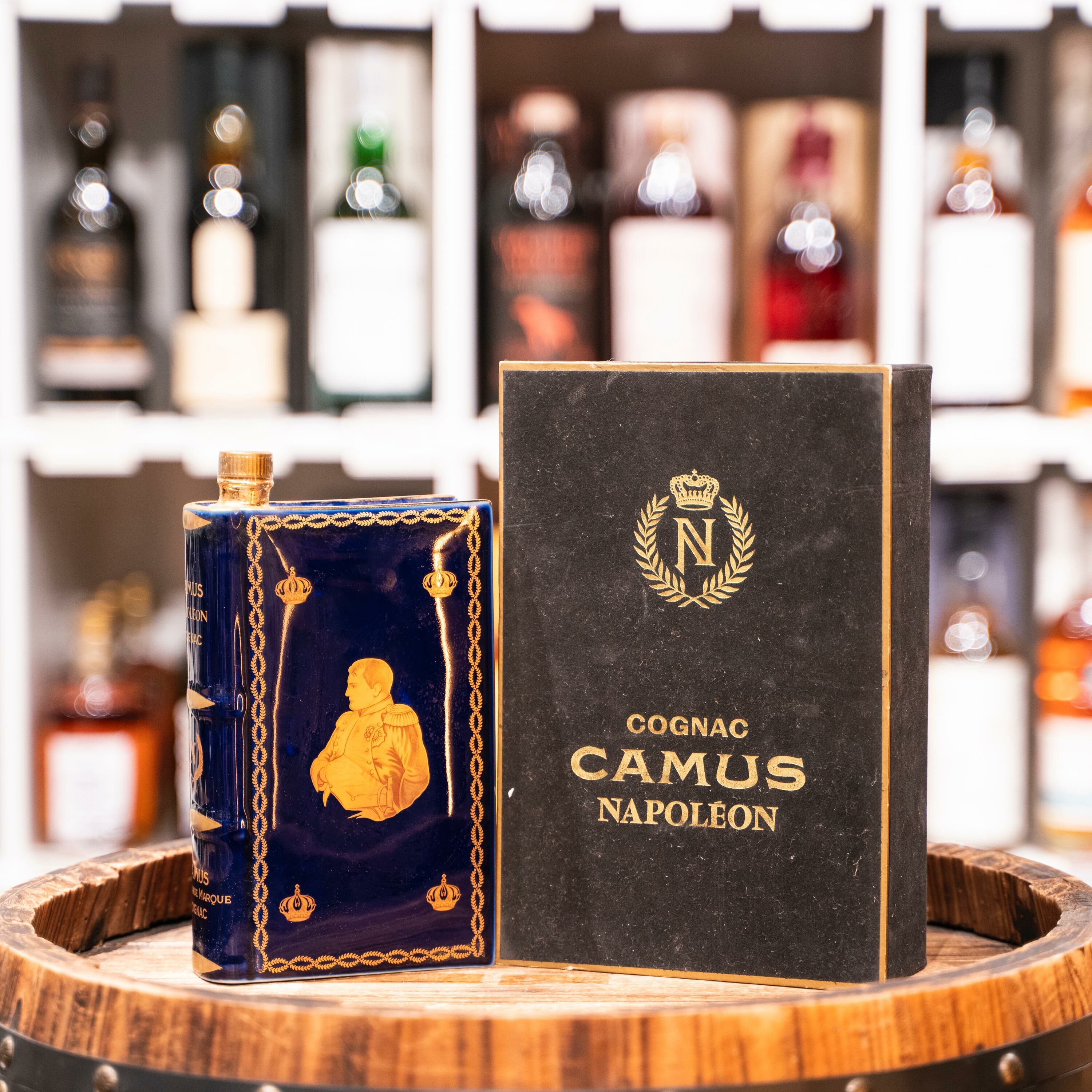 Camus Napoleon Cognac Book 藍 Decanter 1960-70s