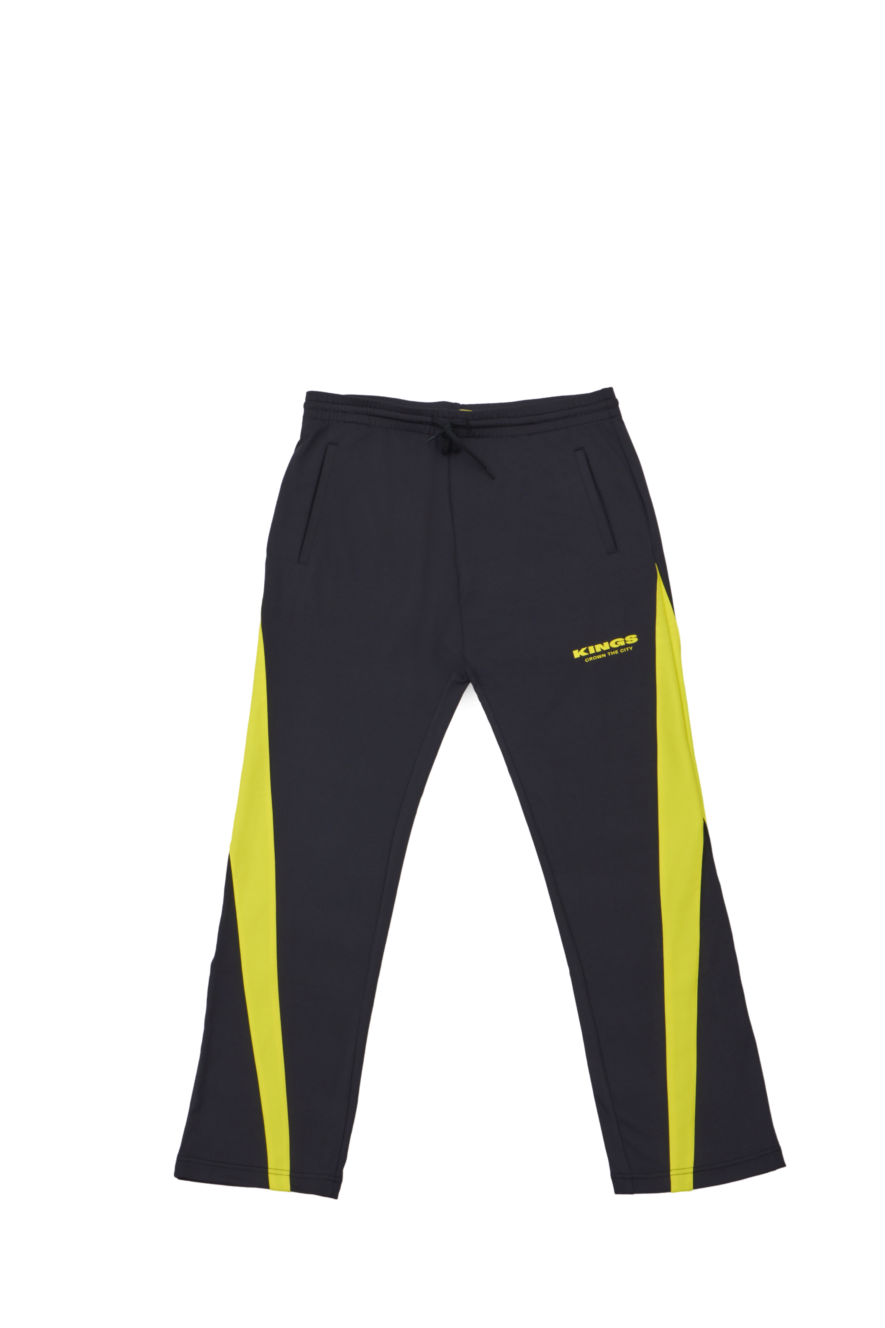 KINGS 黑黃撞色長褲