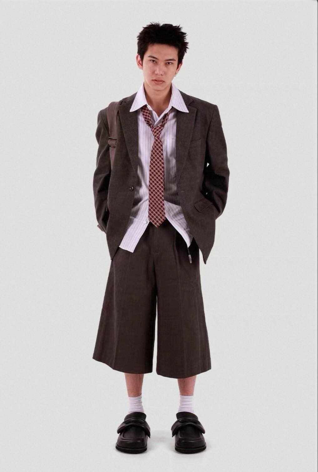 HANQIA 可拆 趣味慵懶 厚底 包頭拖 #勃肯鞋