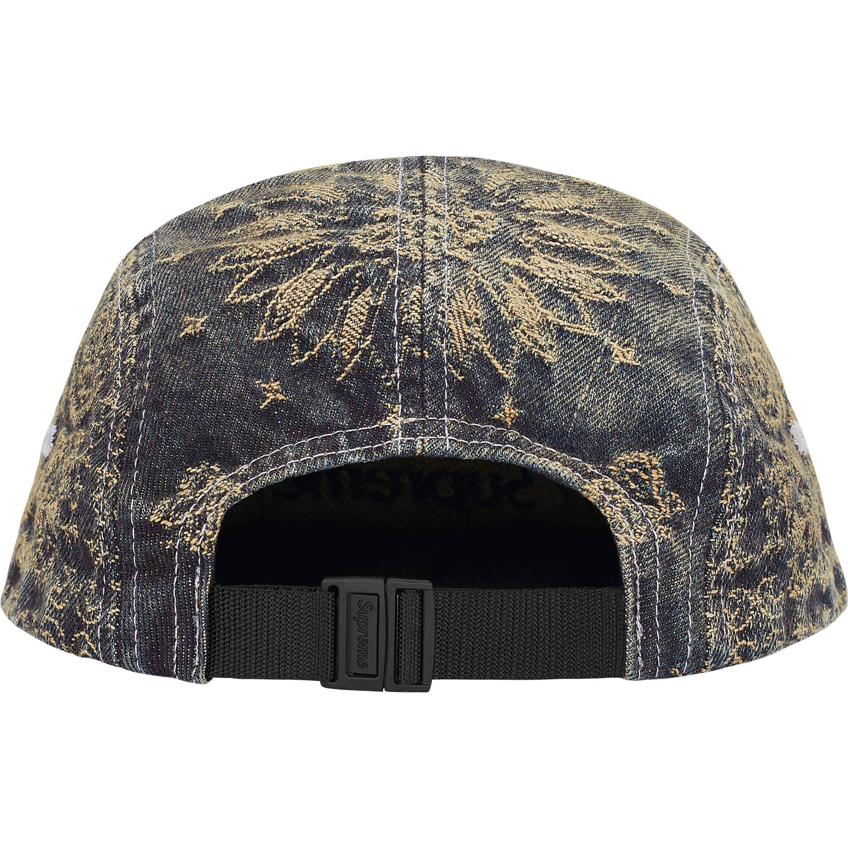 supreme Bandana Jacquard Denim Camp美品 Bandana Jacquard Denim Camp Cap | Supreme 25ss