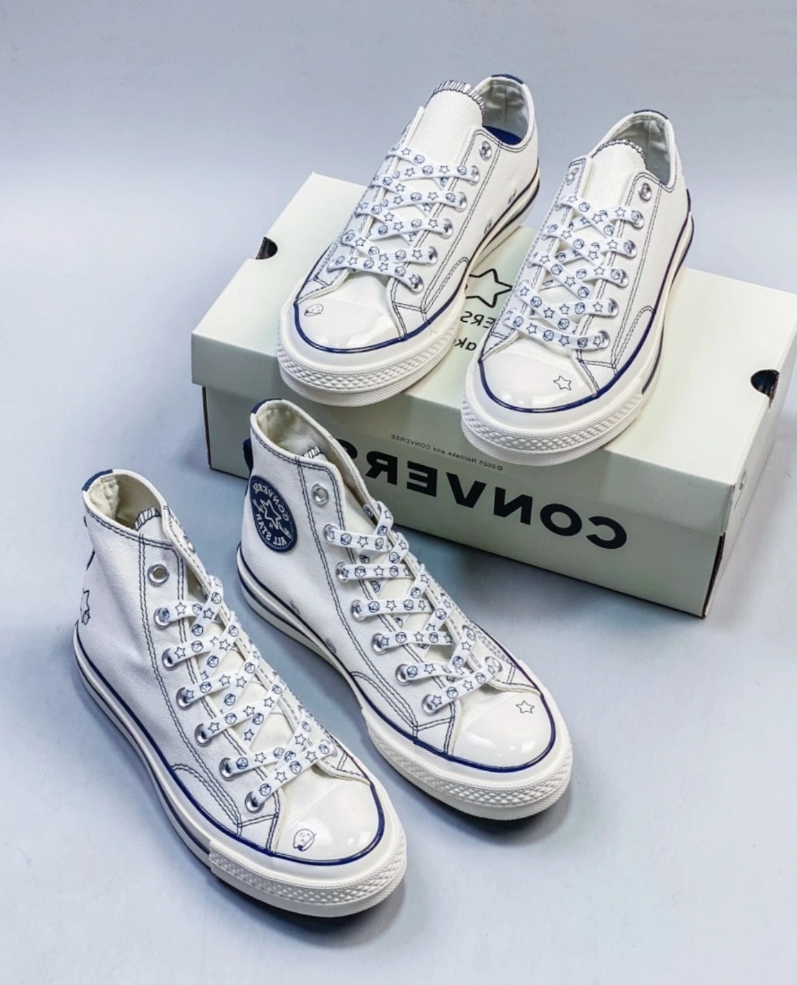 Converse Chuck Taylor 經典高幫帆布鞋｜白色｜男女同款