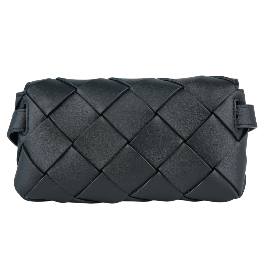 Diago 平滑小牛皮編織翻蓋胸口包/腰包 805773 V56A1 8803