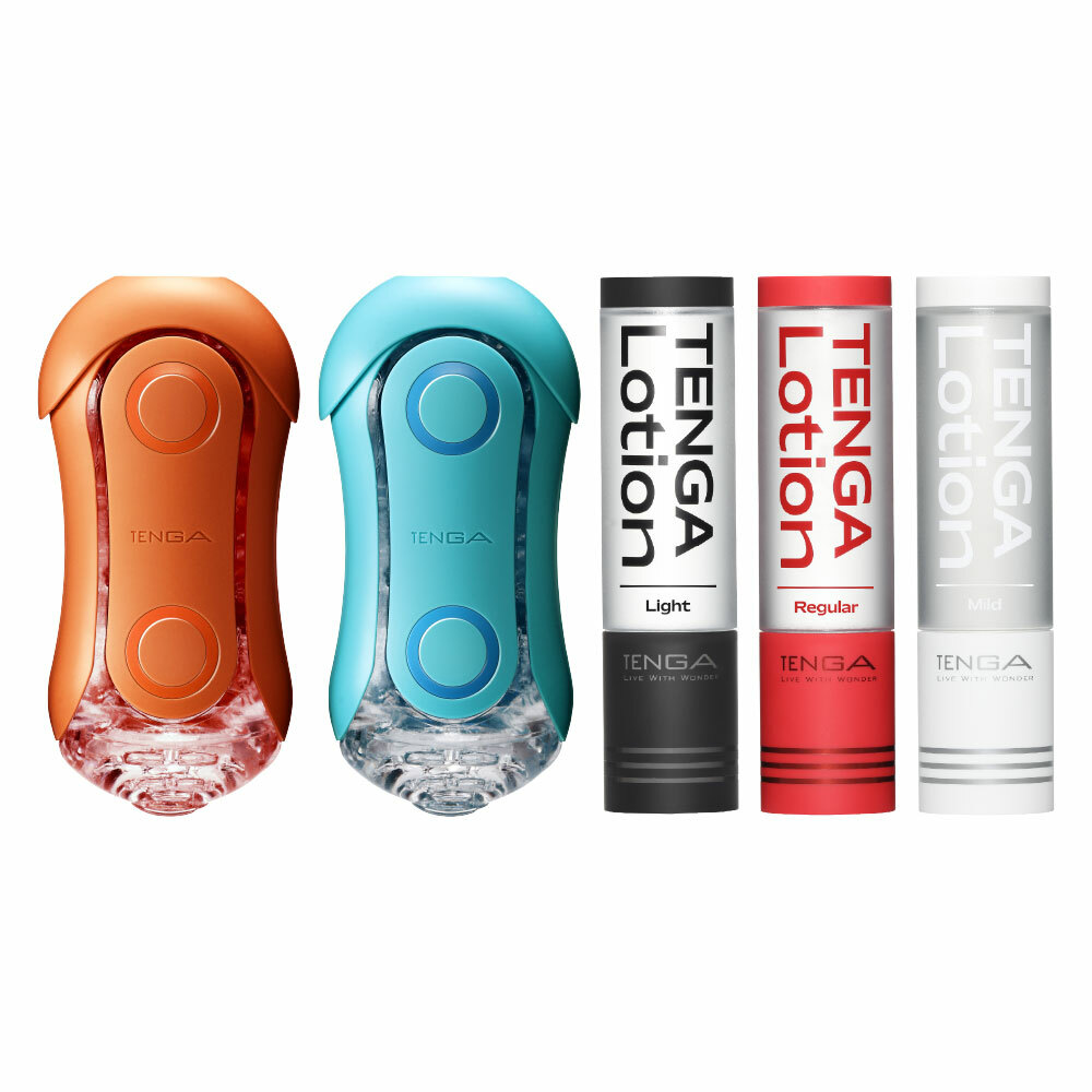 【官網限定】FLIP ORB PASTAIO 2款 + TENGA LOTION 3款套組
