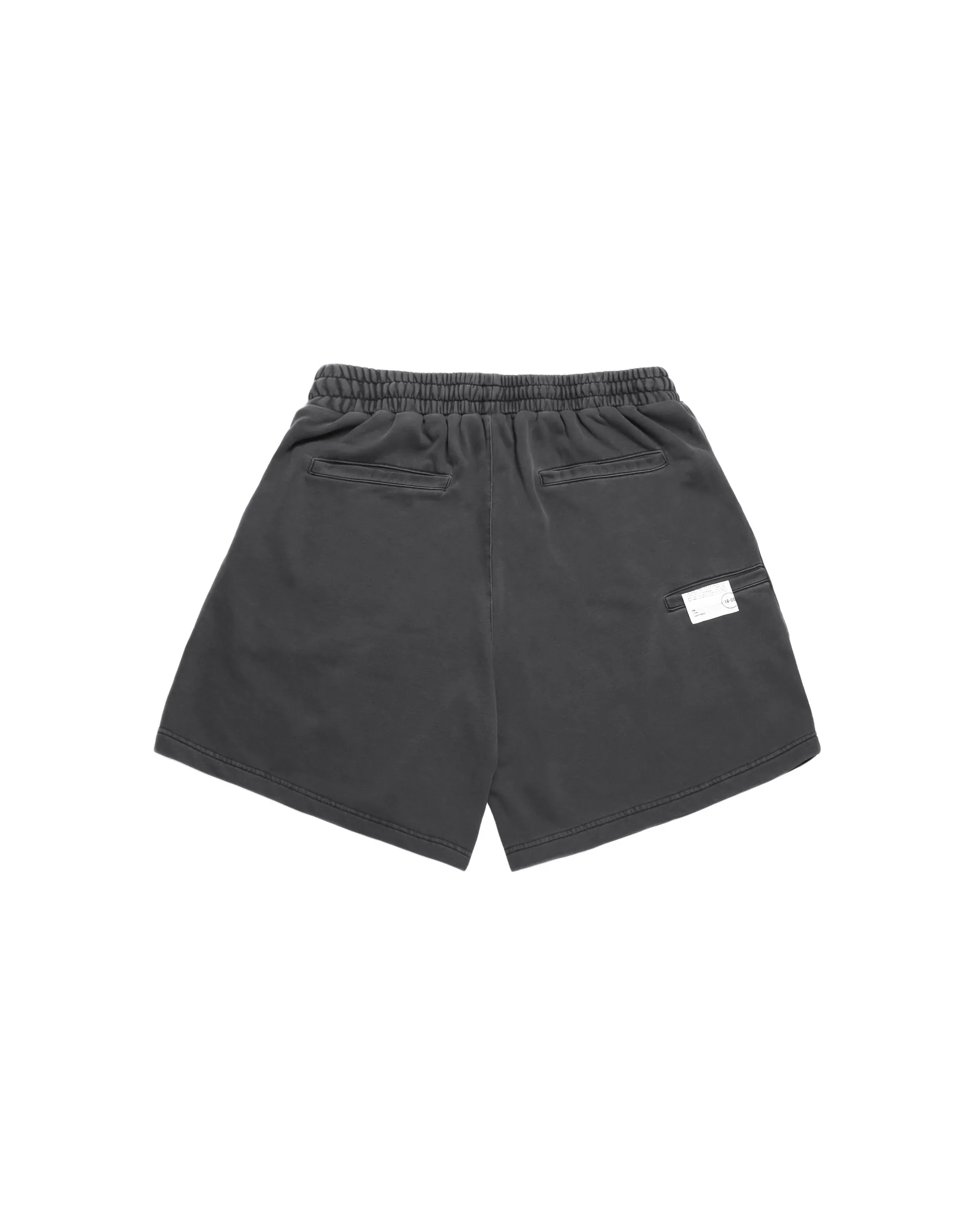 PERSEVERE WASHED FRENCH TERRY SHORTS - WASHED DARK GREY
