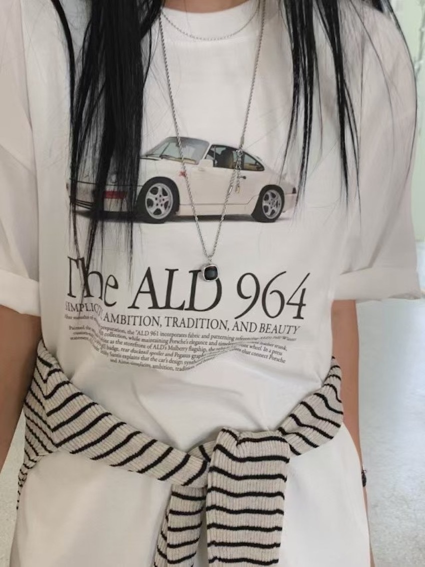(UNISEX)The ALD964 oversized T