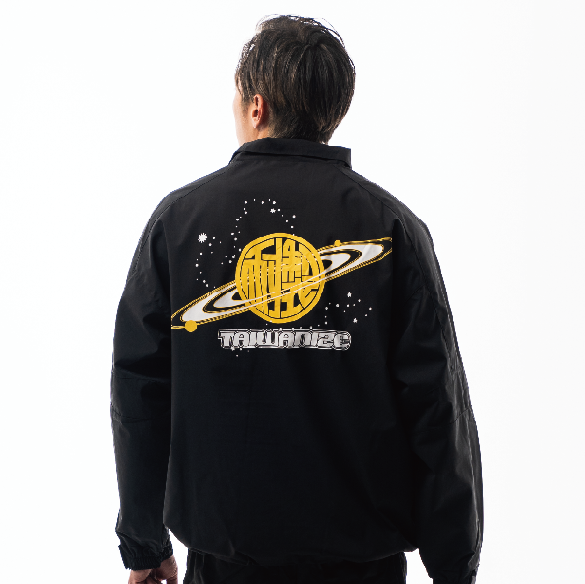 Originals -Y2K Planet Big Print On Back Unisex Half