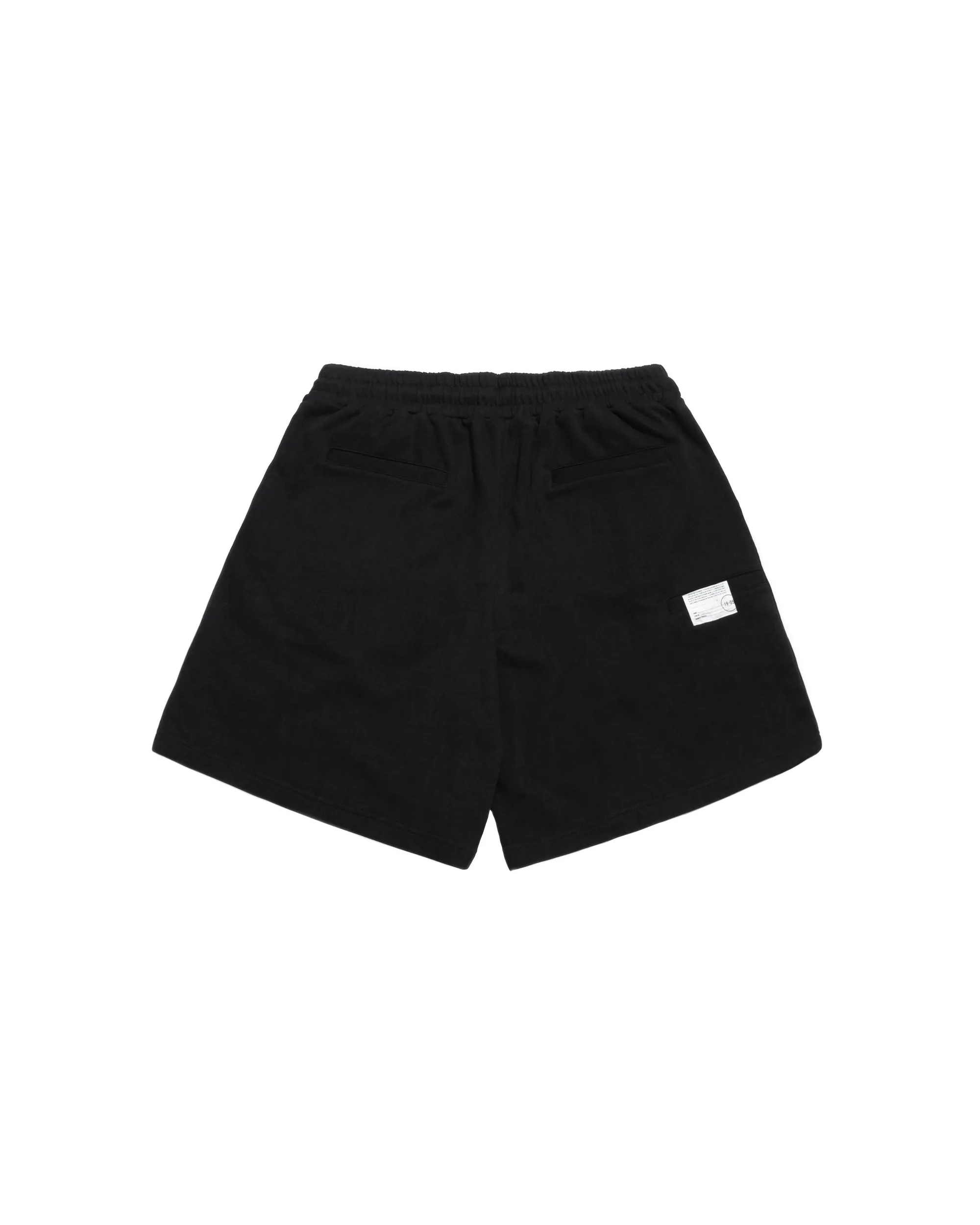PERSEVERE WASHED FRENCH TERRY SHORTS - WASHED BLACK