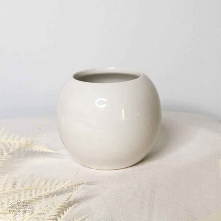 陶瓷小花器 圓球瓶