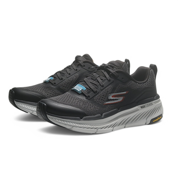 SKECHERS 慢跑鞋 MAX CUSHIONING 2.0 黑 固特異 支撐 男 220840CCOR