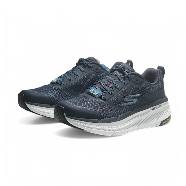 SKECHERS 慢跑鞋 MAX CUSHIONING 2.0 深藍 固特異 支撐 男 220840NVY