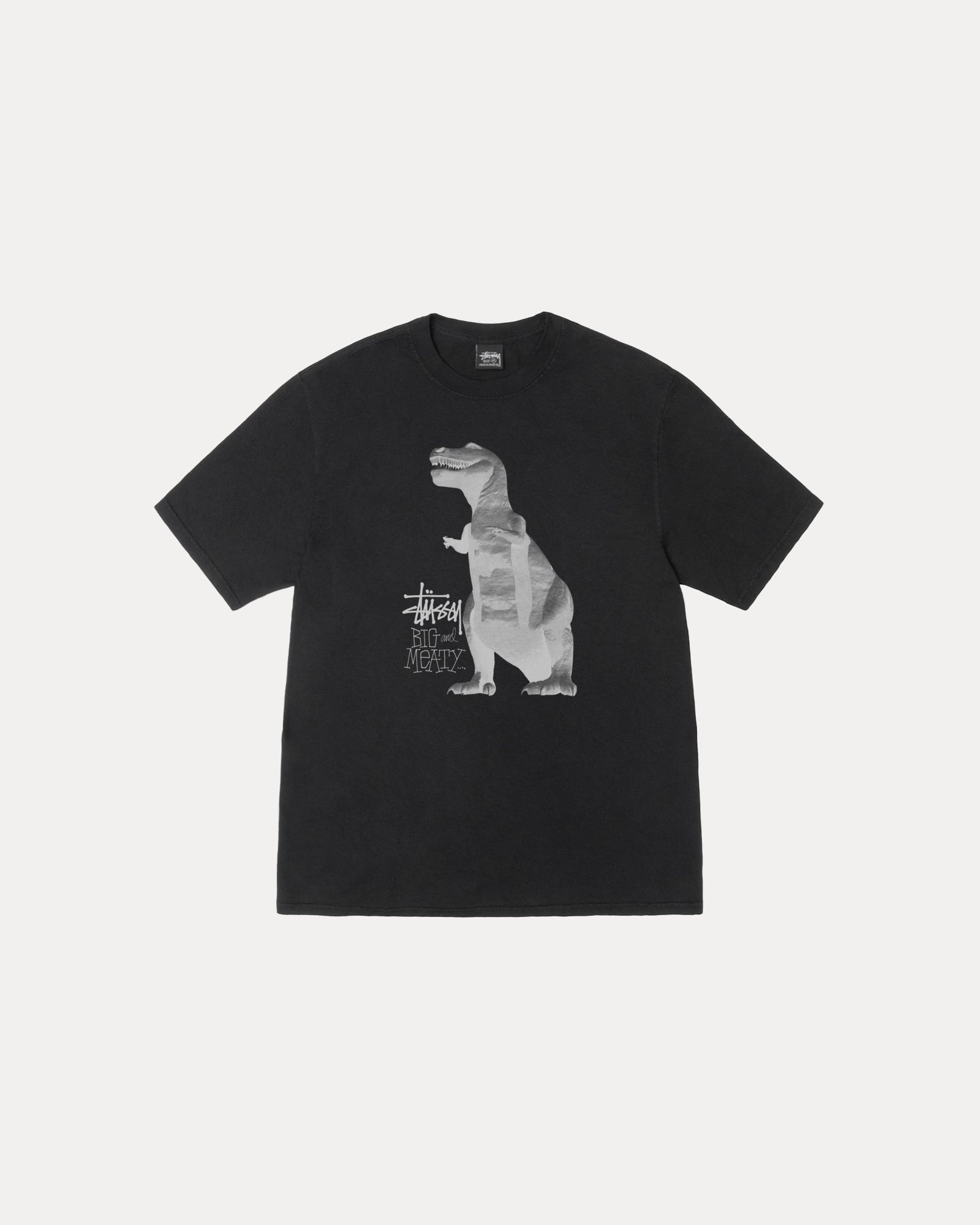 2025SS STUSSY BIG & MEATY TEE PIGMENT DYED 恐龍 暴龍 短T 現貨 1905133
