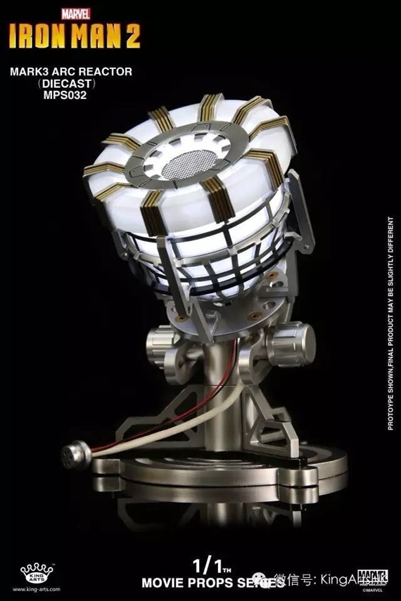 King Arts : 1/1 Ironman 反應爐 - Mark  III