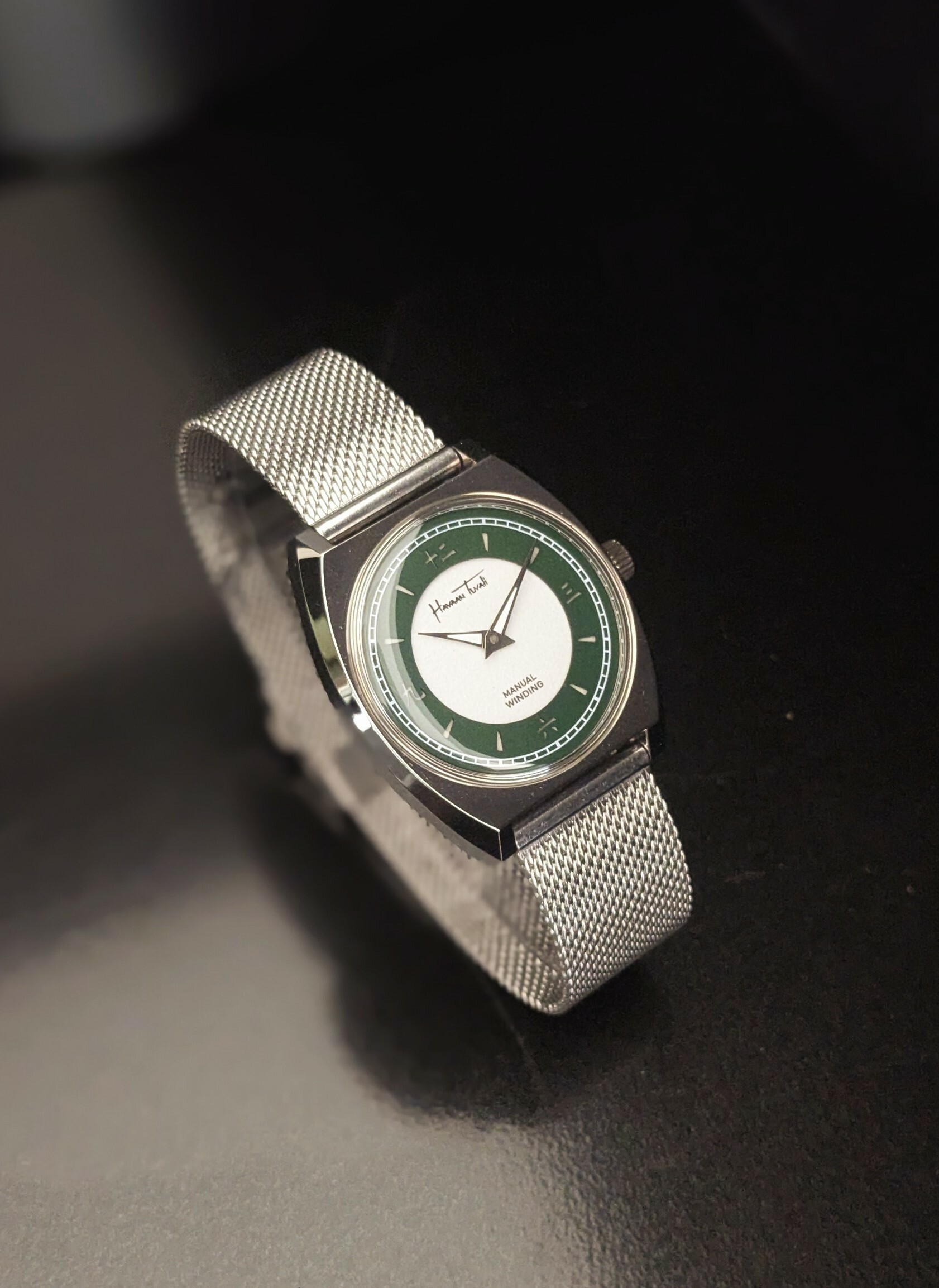 Heritage Mark II Mandarin Green&White