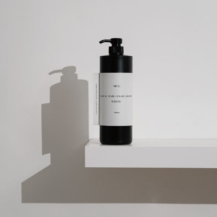 彩色精靈護色洗髮｜魔王白