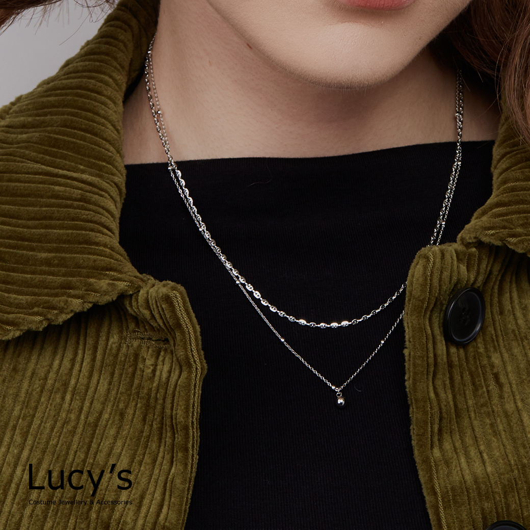 波光點點 項鍊 (二色) (122822/122823)