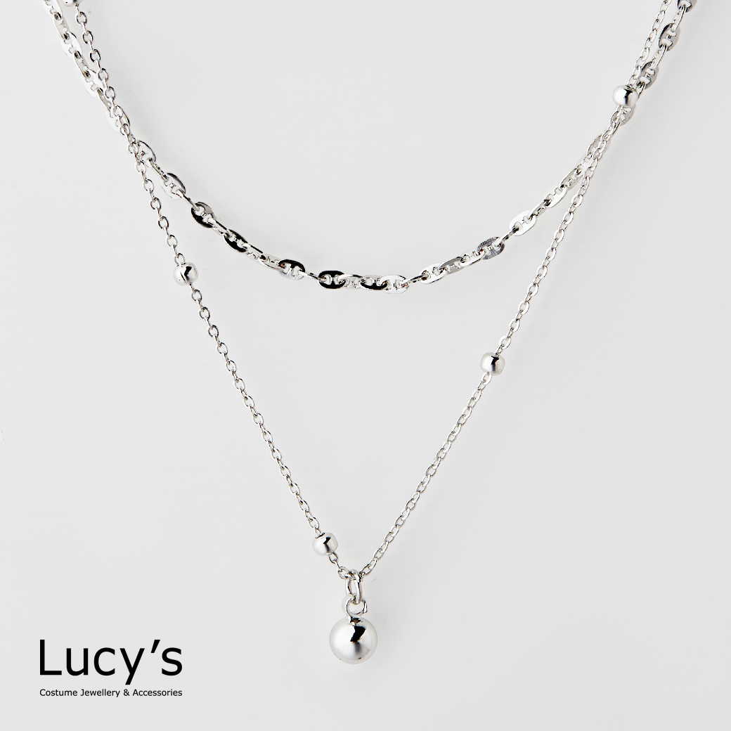 波光點點 項鍊 (二色) (122822/122823)