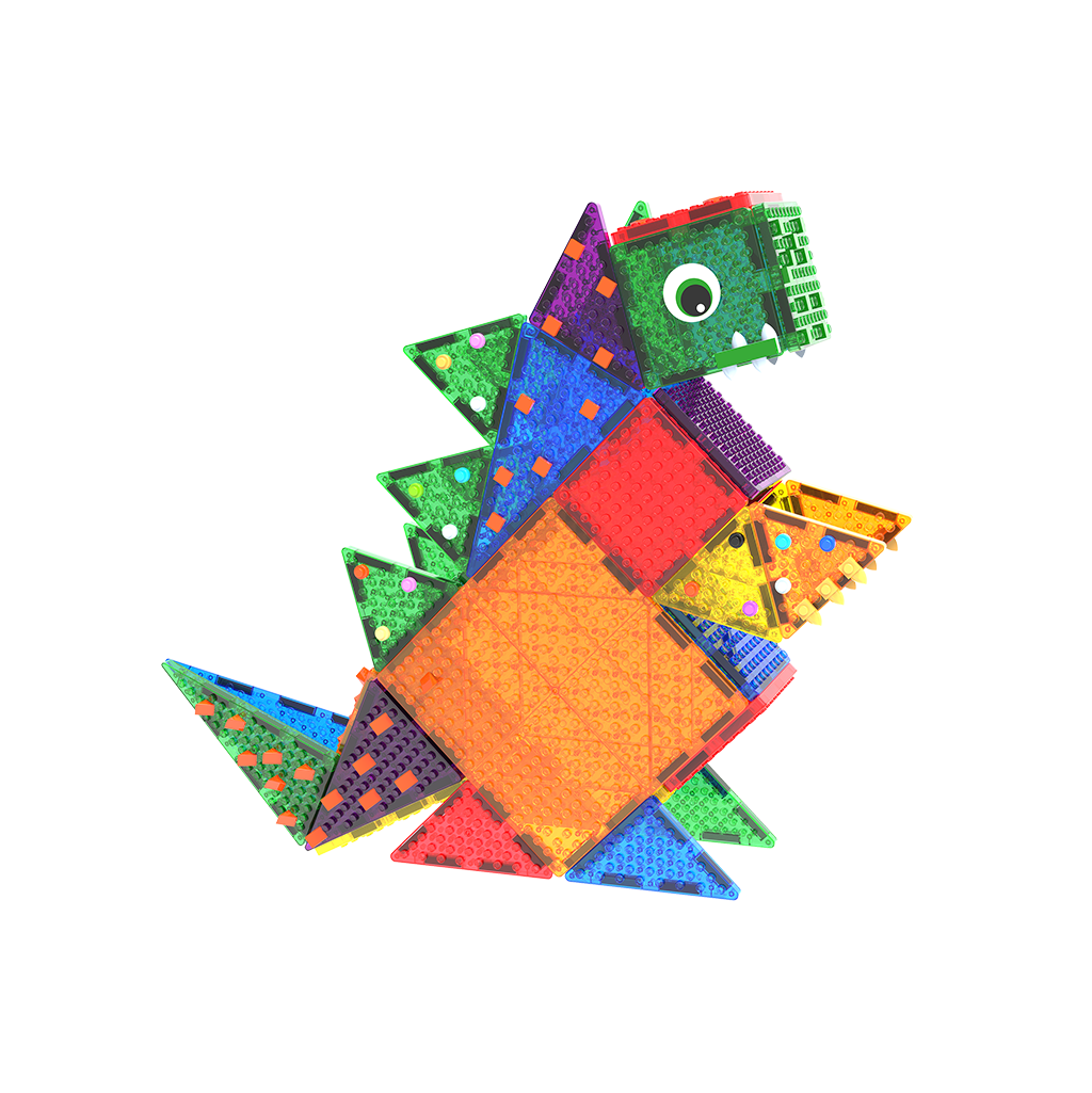 MAGBLOX-MAGBRIX 積木磁力片綜合組66pcs