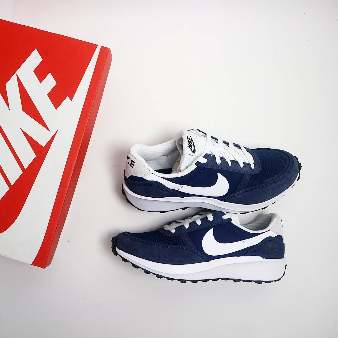 NIKE WAFFLE NAV 軍藍白 [限時勁減!]